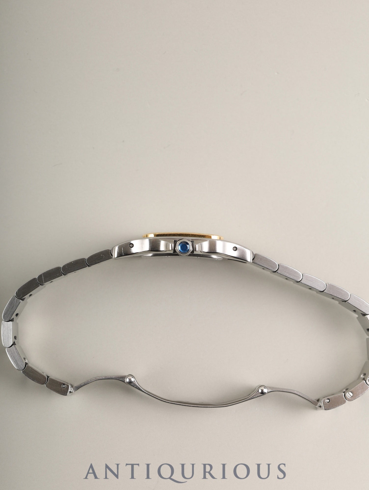 Cartier Santos Galbee SM W20012C4 / 1567 Quartz Cal.157 SS/YG SS/YG White Roman Dial (SWISS MADE) Warranty (2001) Overhauled