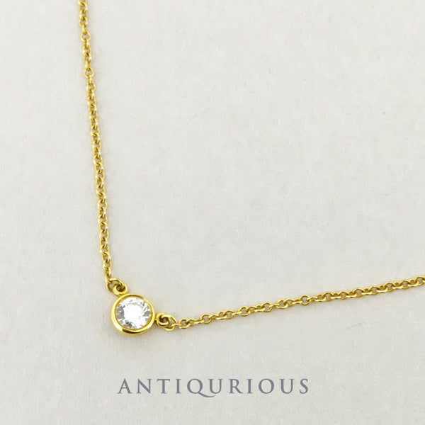 ティファニー ネックレス バイザヤード ダイヤモンド