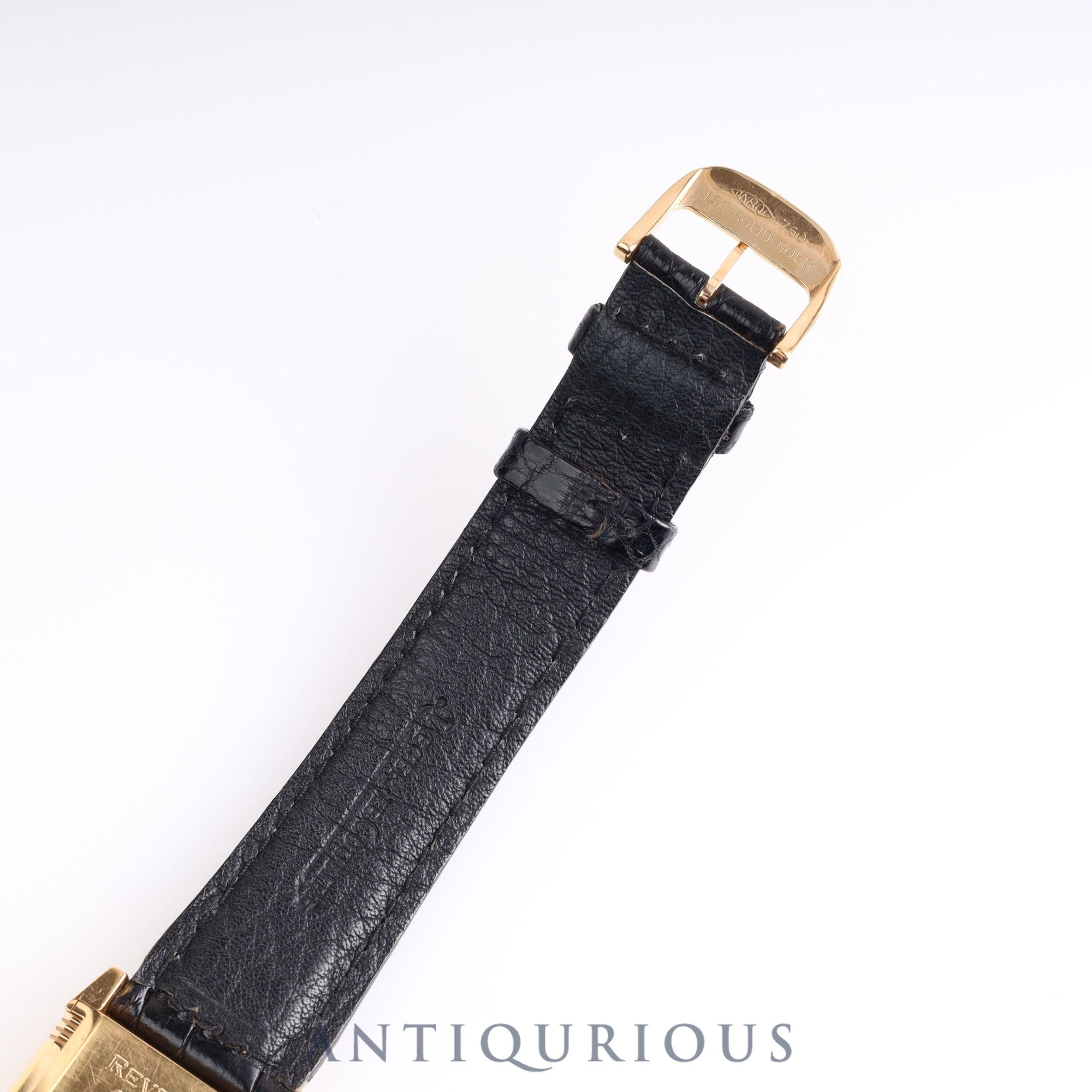 ジャガー・ルクルト ビッグレベルソ アールデコ 270.2.62 手巻き Cal.822AD 750PG 純正革ベルト 純正尾錠(750PG)シルバー / スケルトン文字盤 箱