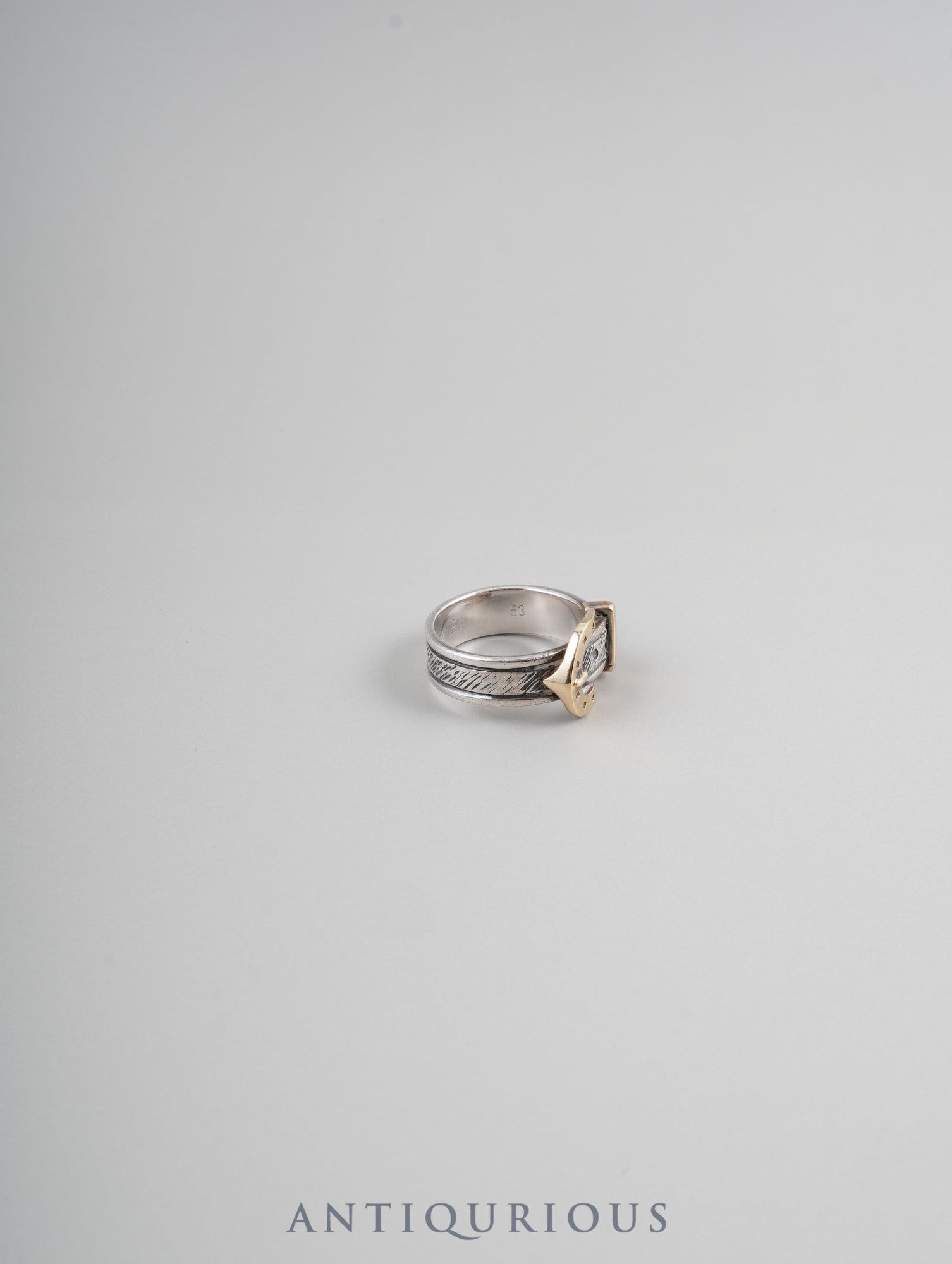 エルメス リング ホースシュー SV925/750 #53 12.5号