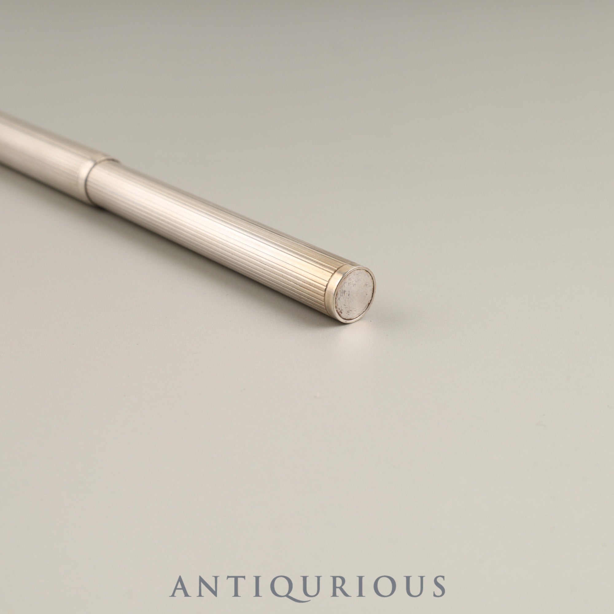 ダンヒル 万年筆 スターリングシルバー ペン先585