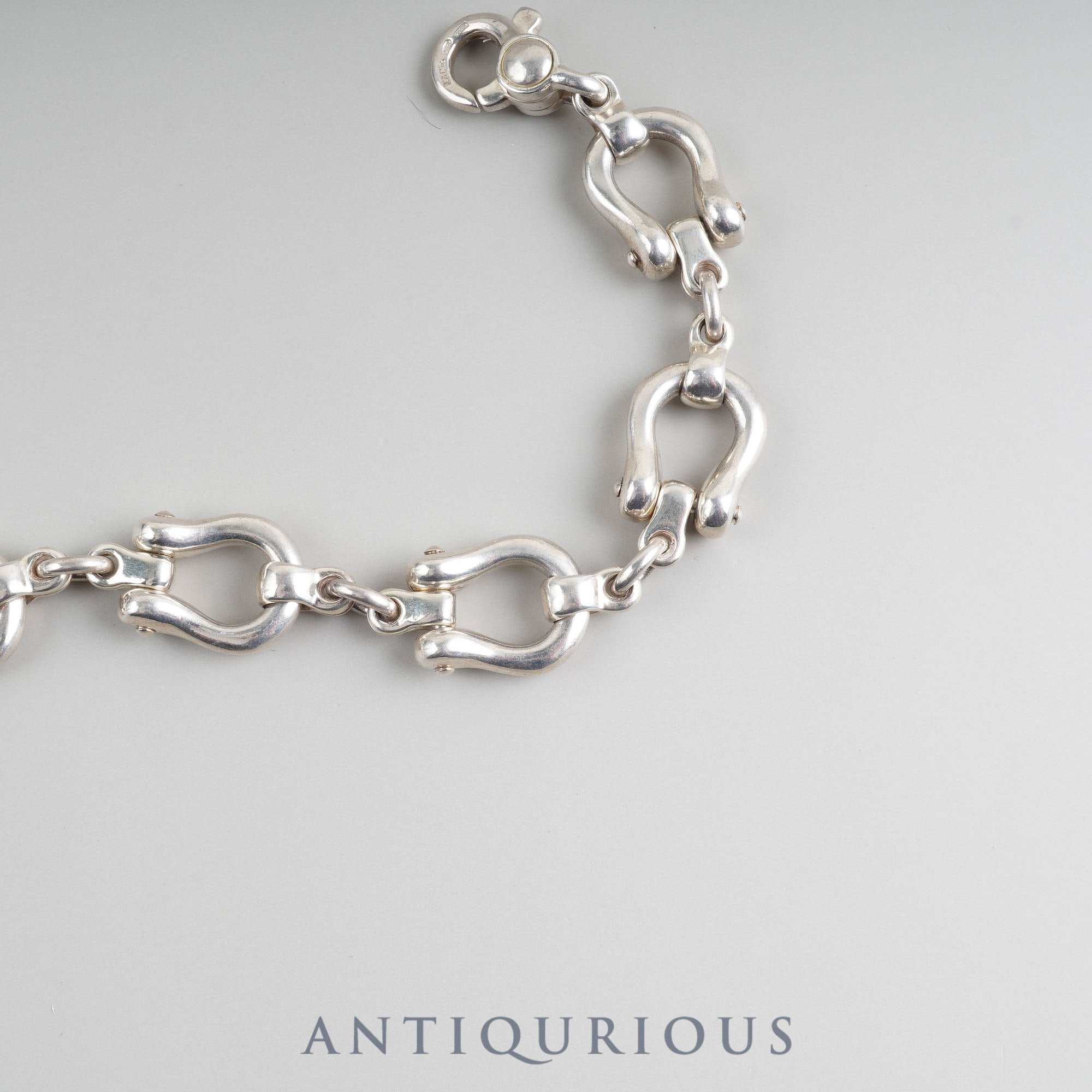 ティファニー ブレスレット ホースシュー ヴィンテージ スターリングシルバー 箱 保存袋