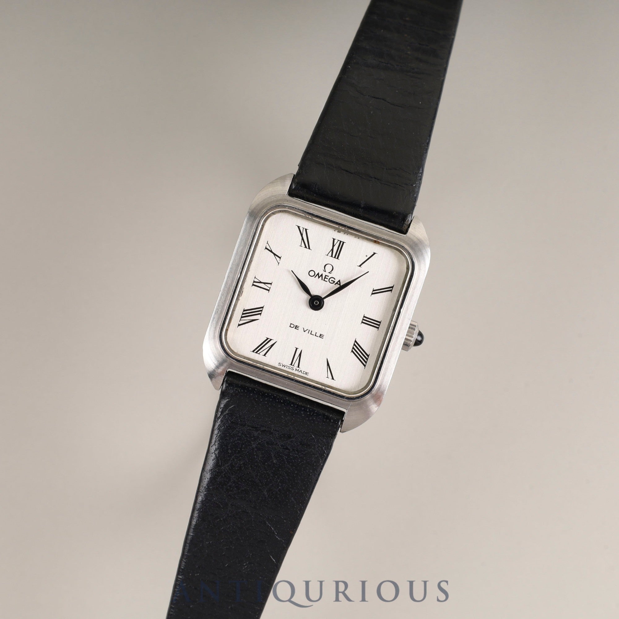 オメガ デ・ヴィル 511.0502 手巻き Cal.625 SS 純正革ベルト 純正尾錠(SS)シルバーローマン文字盤 オーバーホール済み