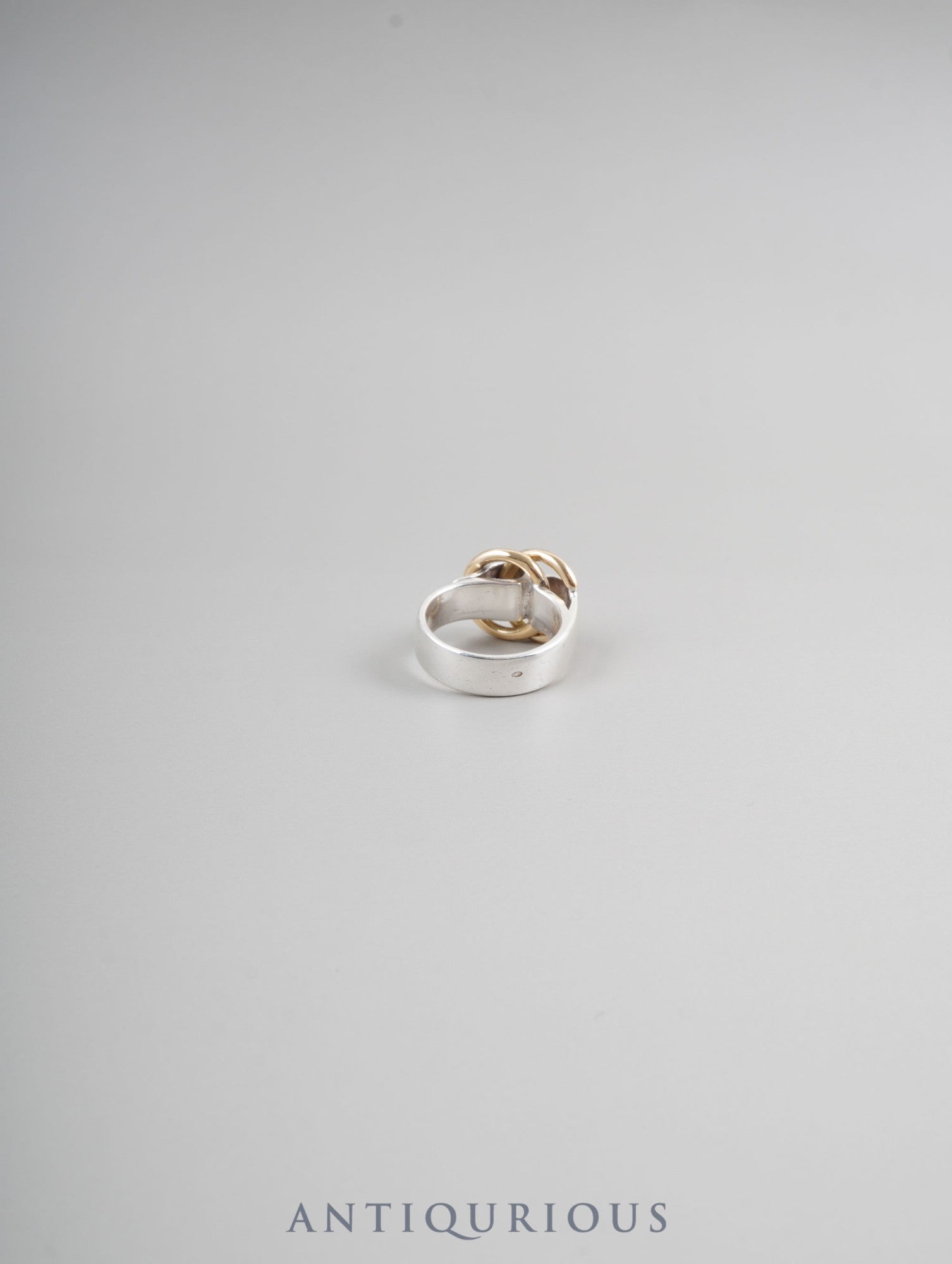 エルメス リング ドゥザノー SV925/750 約10.5号