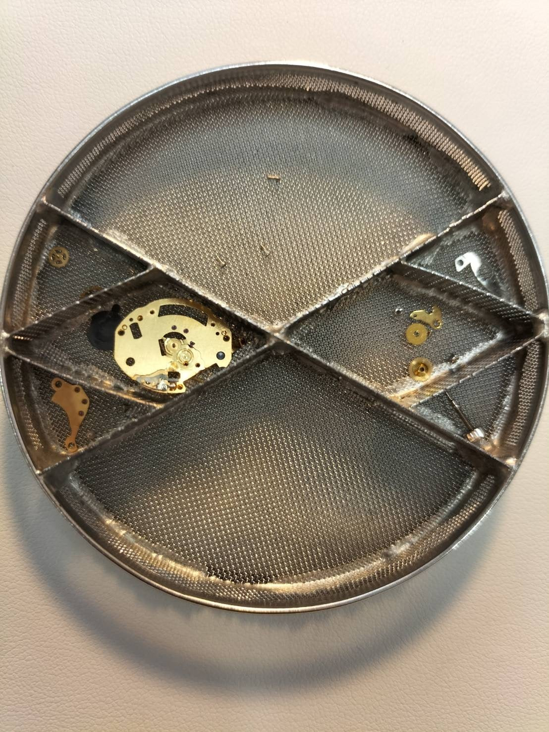 エルメス ラリー RA1.220 クォーツ Cal.976.001 SS/GP SS/GP ホワイト文字盤 オーバーホール済み