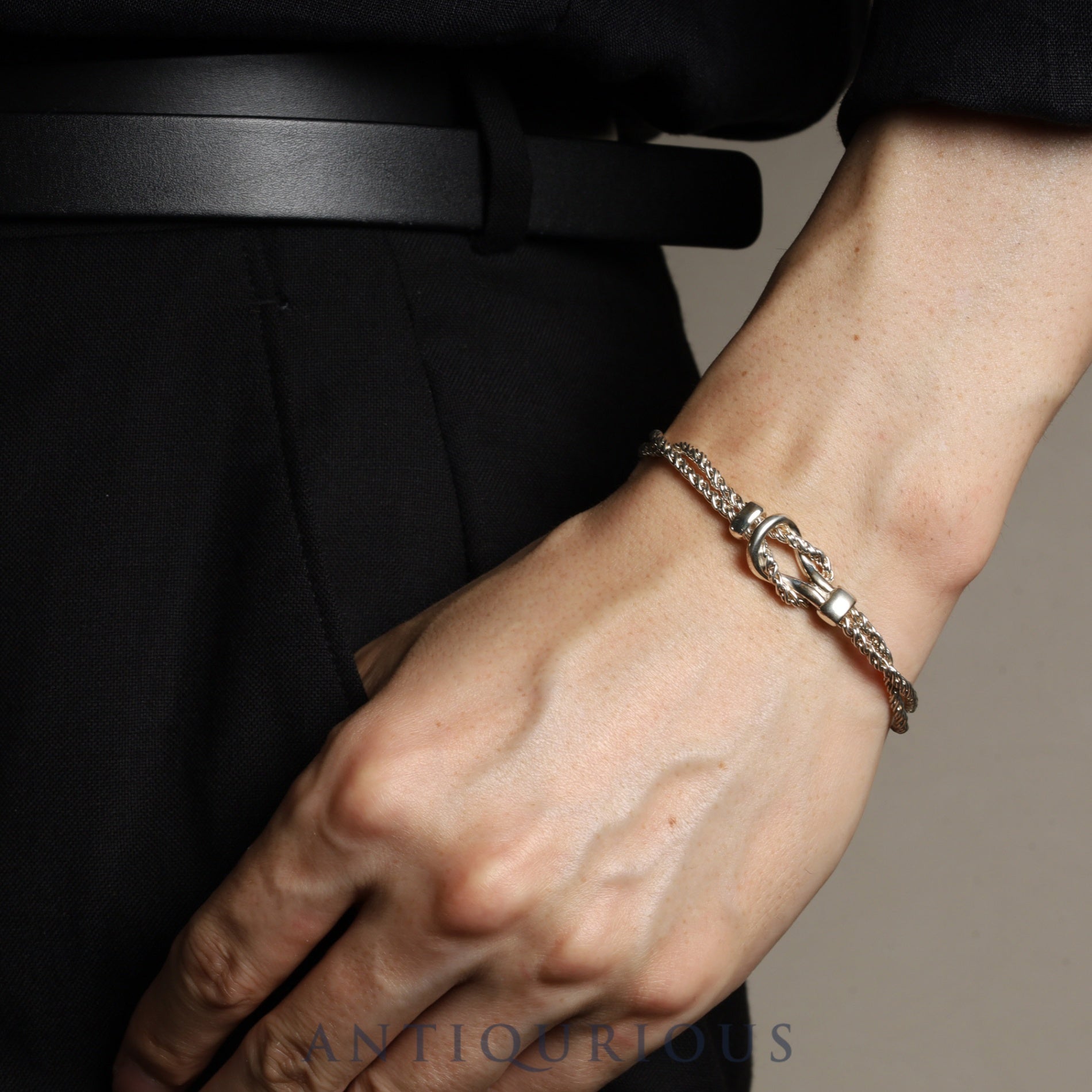 ティファニー ブレスレット/バングル ダブルロープ SV925