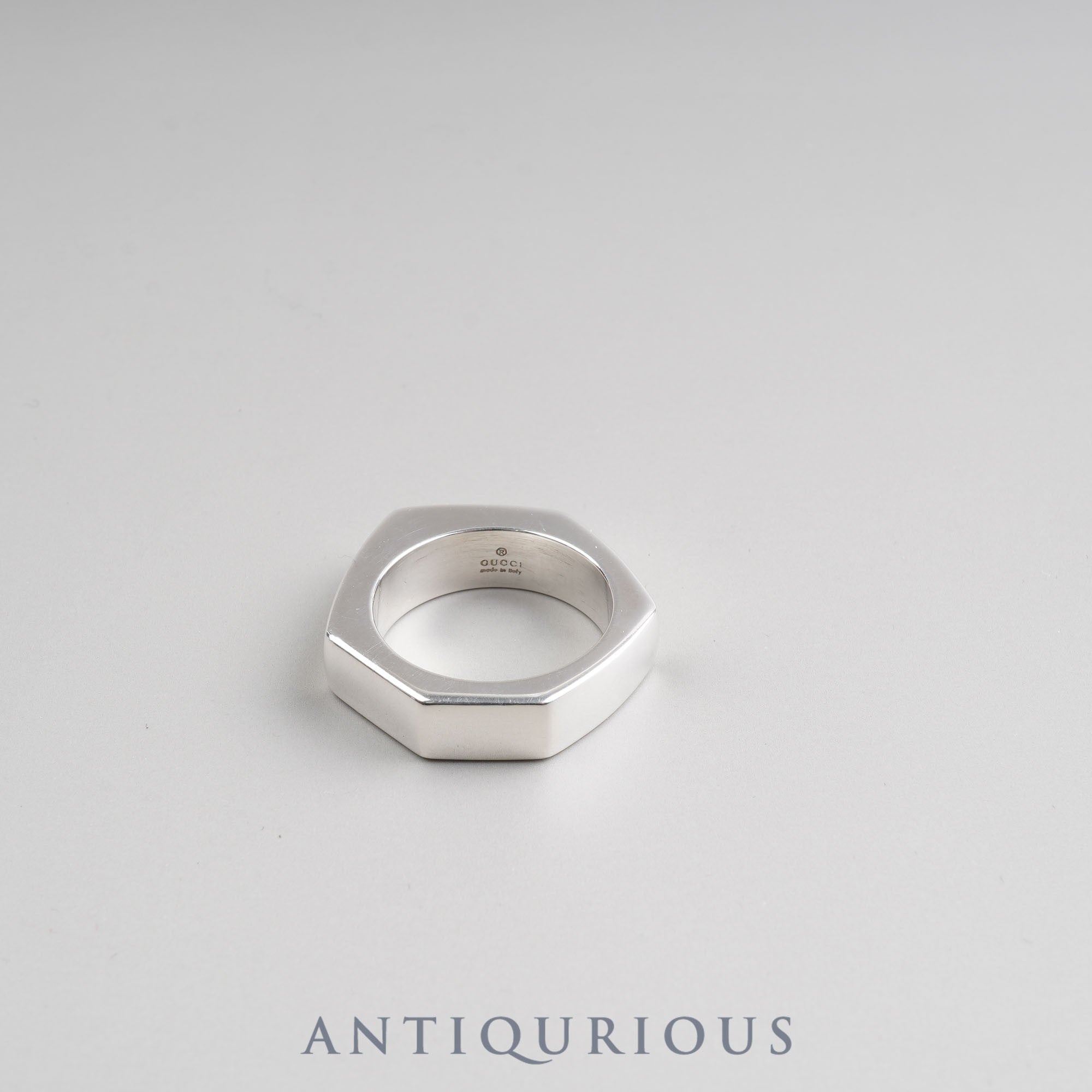 gucci ring hexagon
