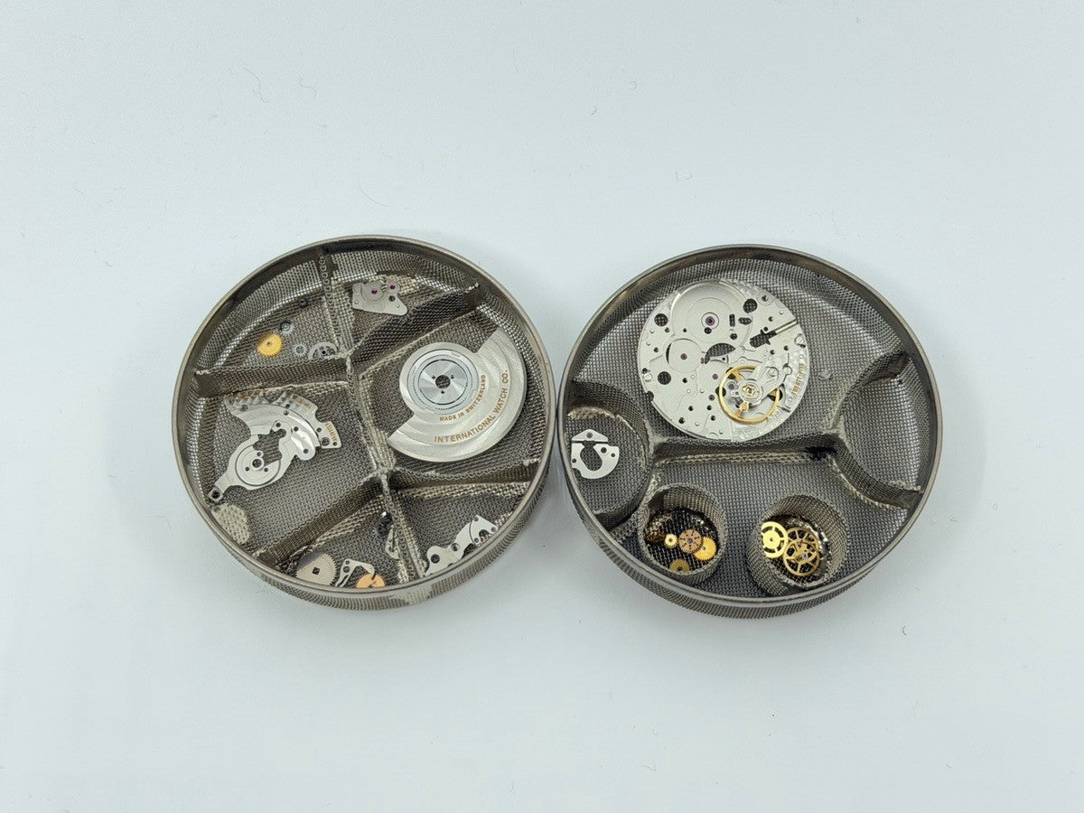 アイダブリュシー ポートフィノ IW356501 自動巻き Cal.C35111 SS 革 純正尾錠(SS)シルバー文字盤 純正革ベルト オーバーホール済み