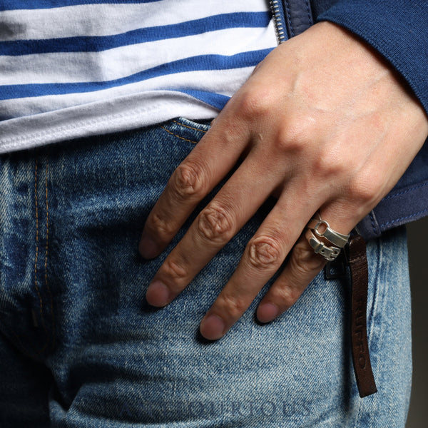 エルメス リング デブリデ スターリングシルバー #50 箱 カード(2011年)