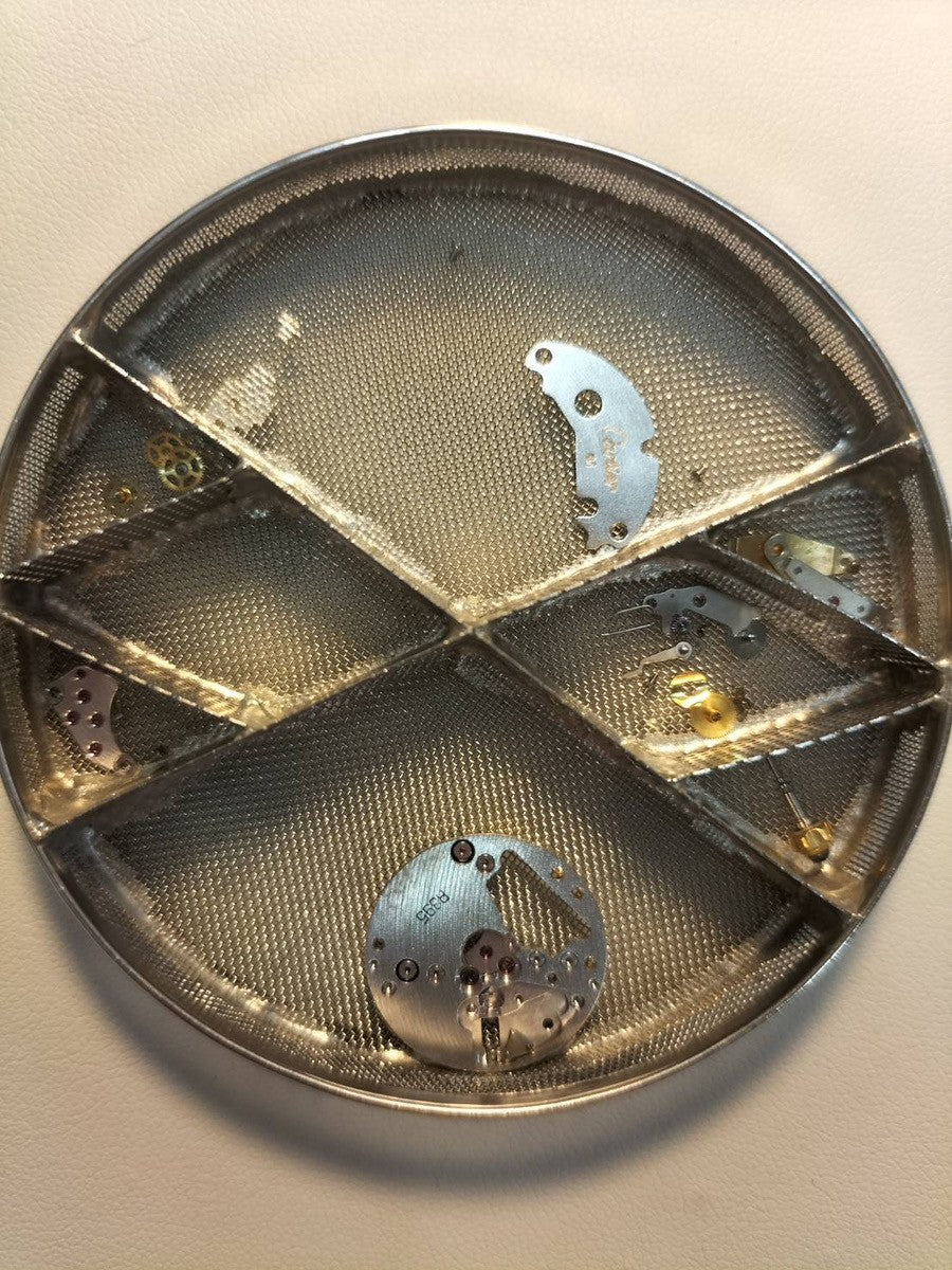 カルティエ マストタンク LM 6 81006 クォーツ Cal.81 SV925 革 純正尾錠(GP) シルバー飛びローマン文字盤 オーバーホール済み