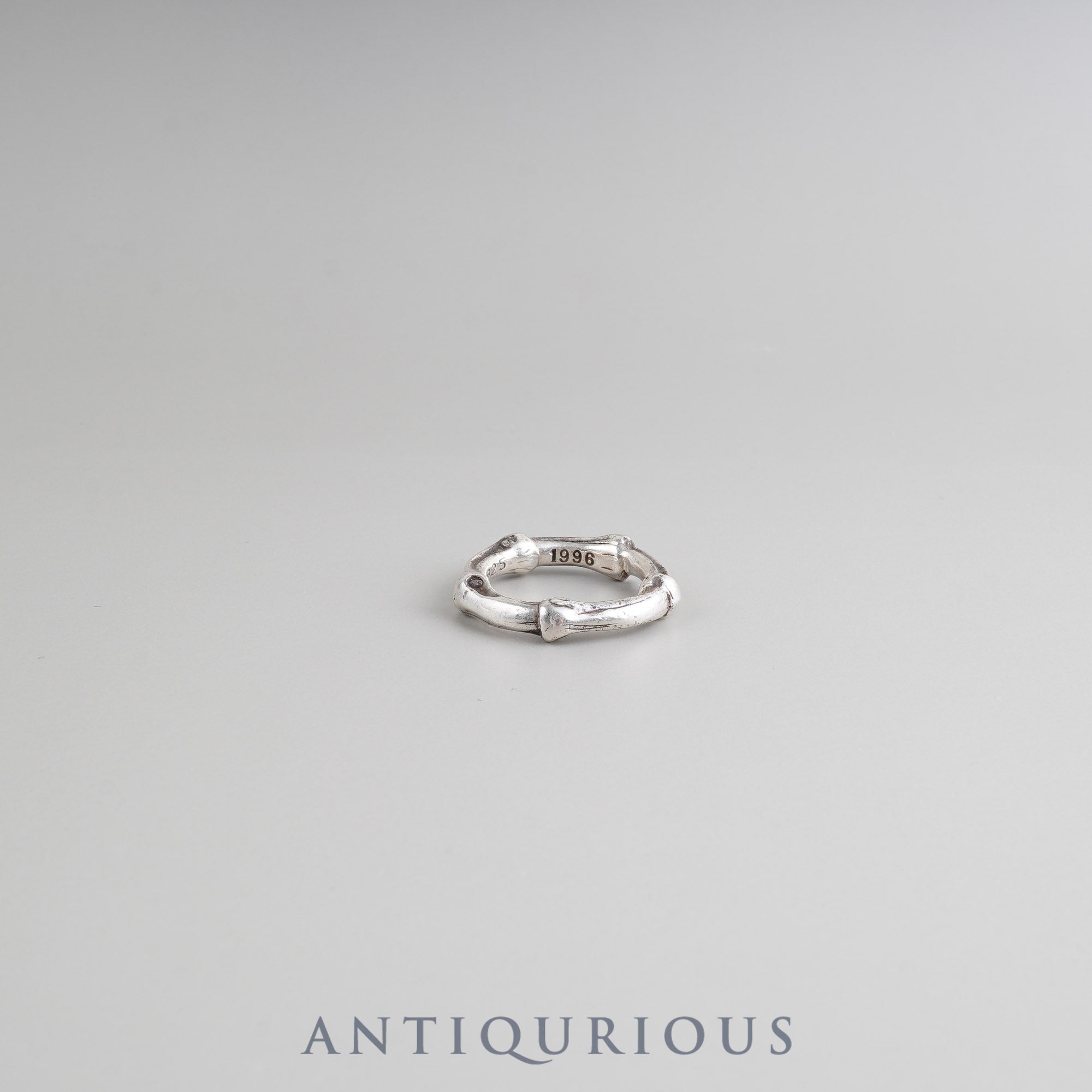 Tiffany ring, bamboo, SV925, size 11, engraved in 1996