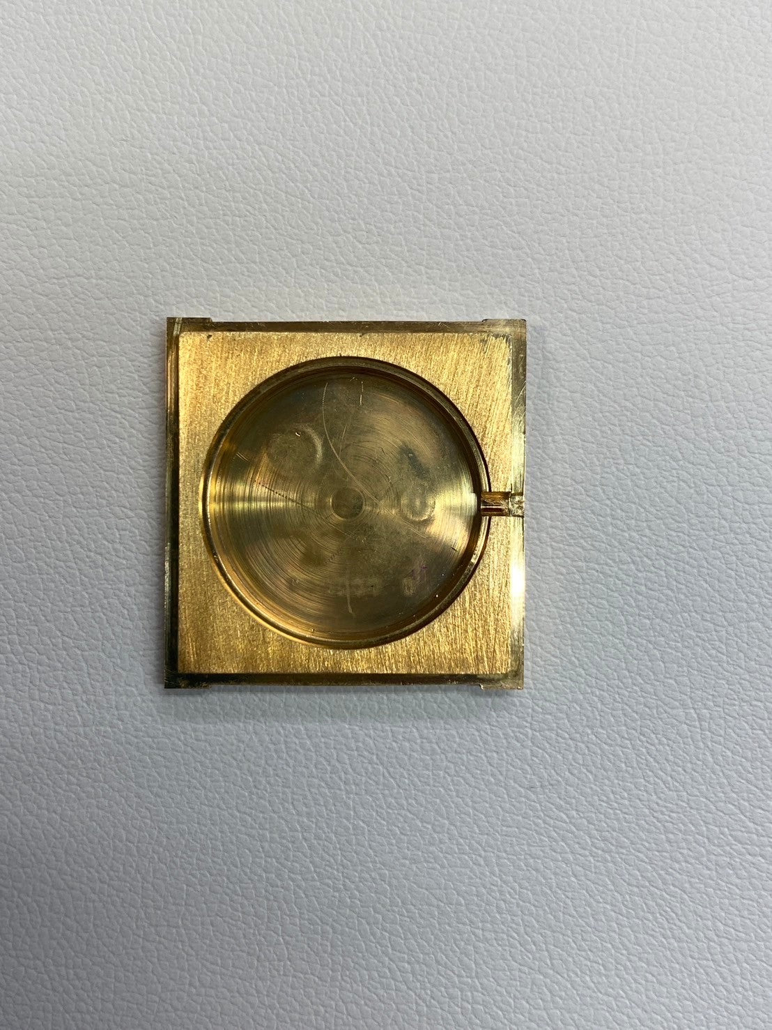 カルティエ マストタンク LM 手巻き Cal.78-1  SV925 革 純正尾錠(GP)ブラックオニキス文字盤 オーバーホール済み 新品仕上げ済み