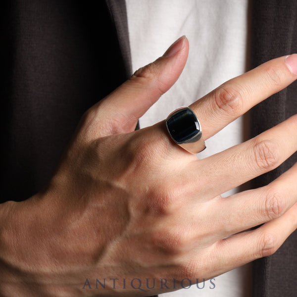 Tom Wood Ring Cushion Blue Hawkeye