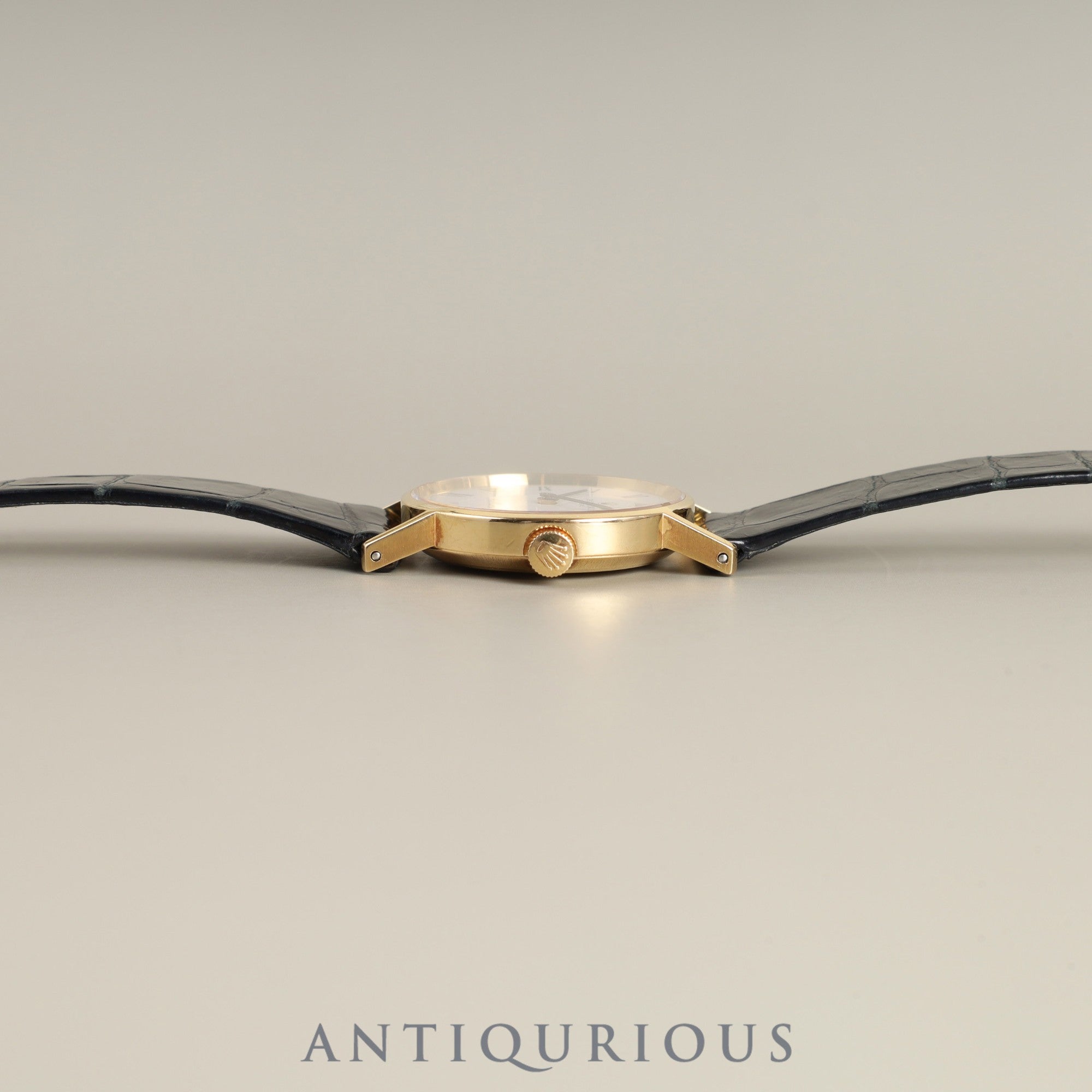 Rolex Cellini 3810 Manual winding Cal.1600 750 Genuine leather strap Genuine buckle (GP) White dial 1972 (36th series) Overhauled