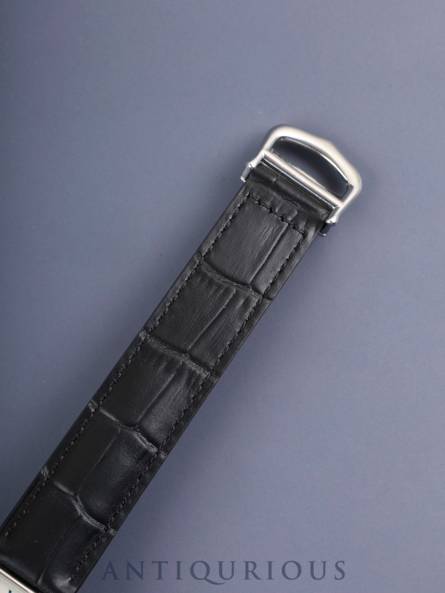 カルティエ マストタンク LM 6900006 / W1001465 クォーツ Cal.690 SV925 革 純正Dバックル(SS) ホワイトローマン文字盤 箱 冊子 保証書(1995年) オーバーホール済み 新品仕上げ済み