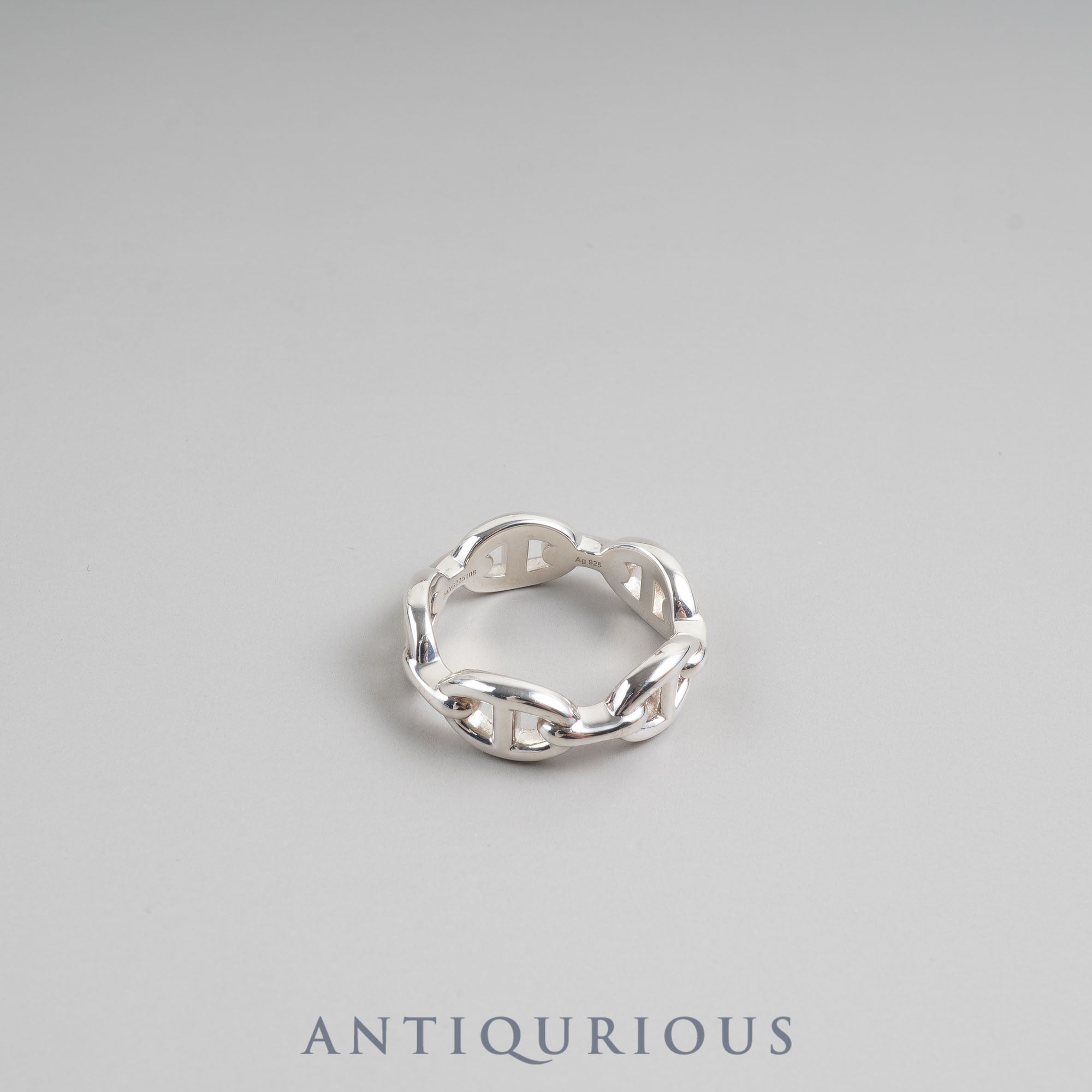 エルメス リング シェーヌダンクル アンシェネ SV925 58 18号 箱