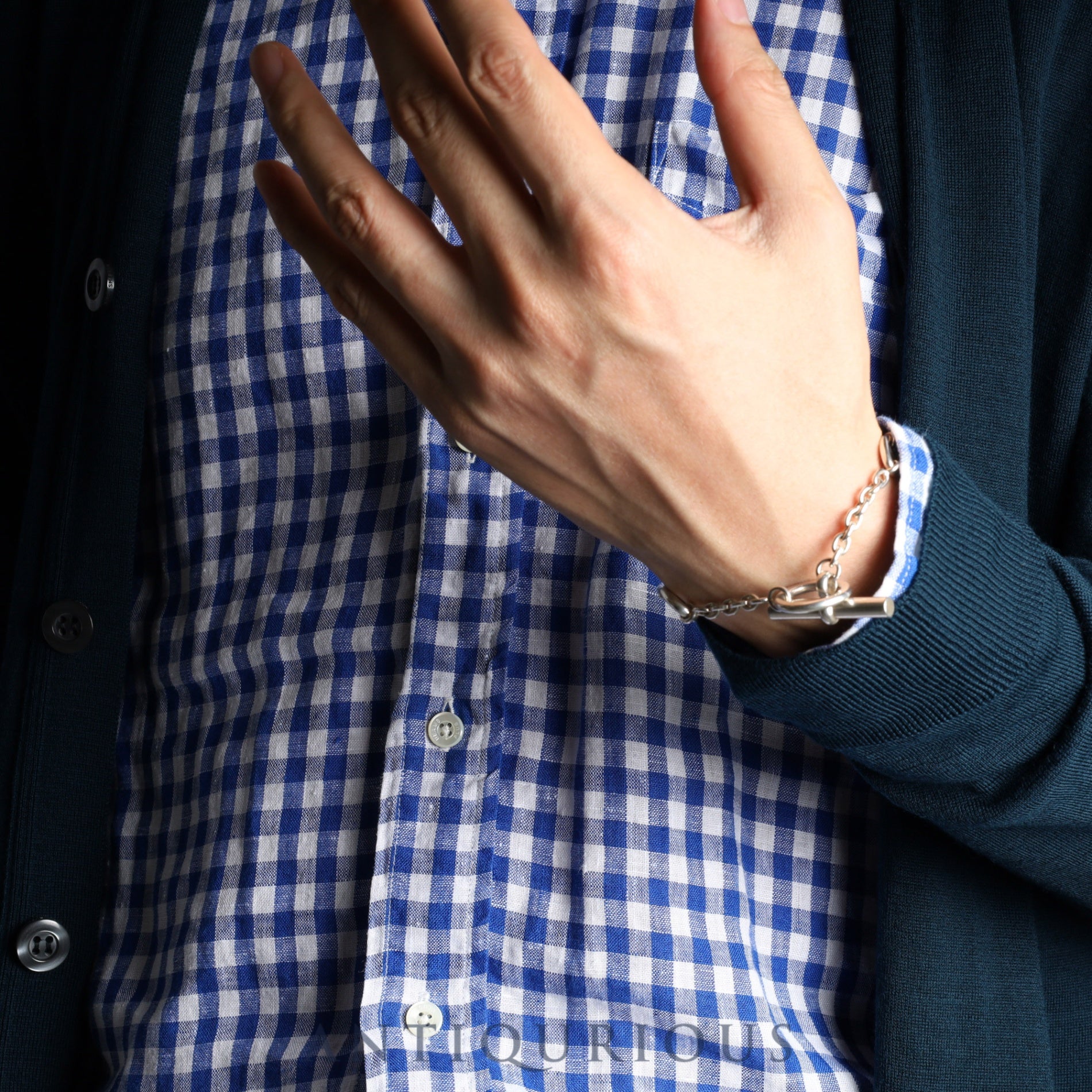 Hermes Bracelet Chaine d'Ancre Farandoule LG SV925