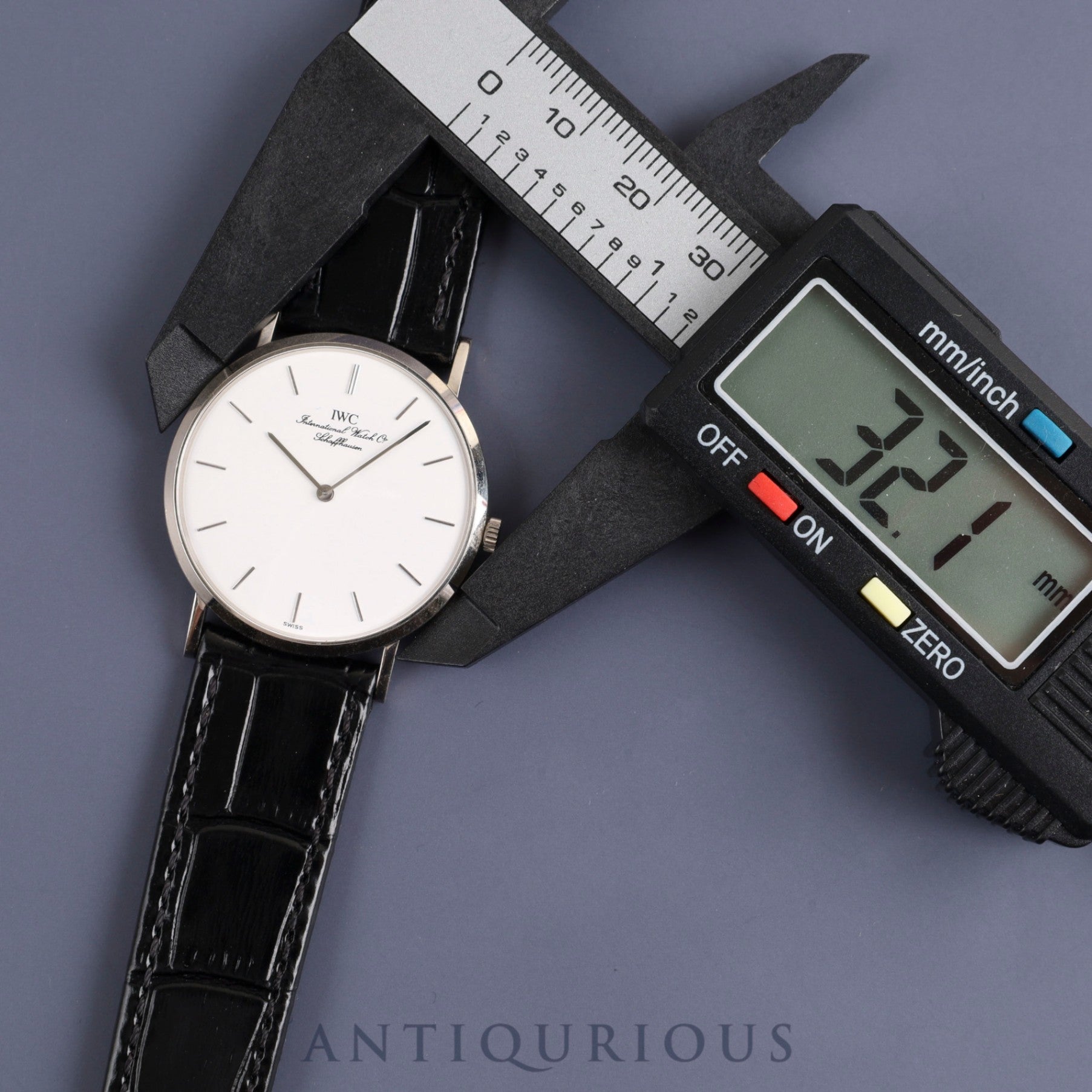 IWC Portofino IW201003 Manual winding Cal.1852 750 Leather Genuine buckle (SS) White dial Overhauled IWC