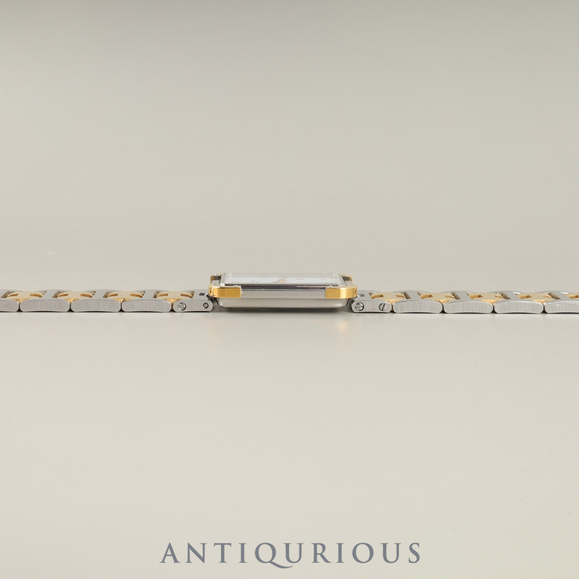 エルメス クロアジュール CR1.240 クォーツ Cal.976.001 SS/GP SS/GP ホワイト文字盤 オーバーホール済み