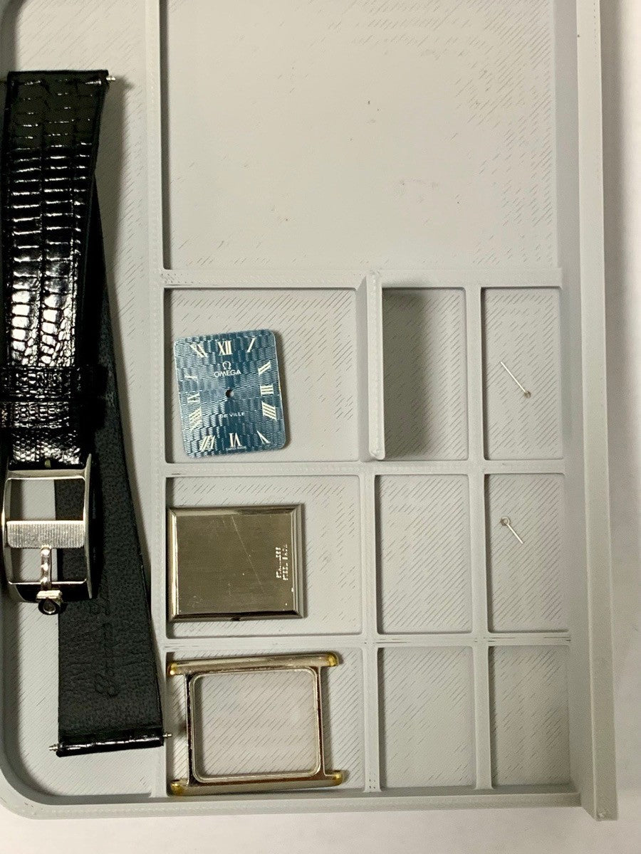 オメガ デ・ヴィル 511.0404 手巻き Cal.625 SS 純正尾錠(SS)ネイビー文字盤 オーバーホール済み