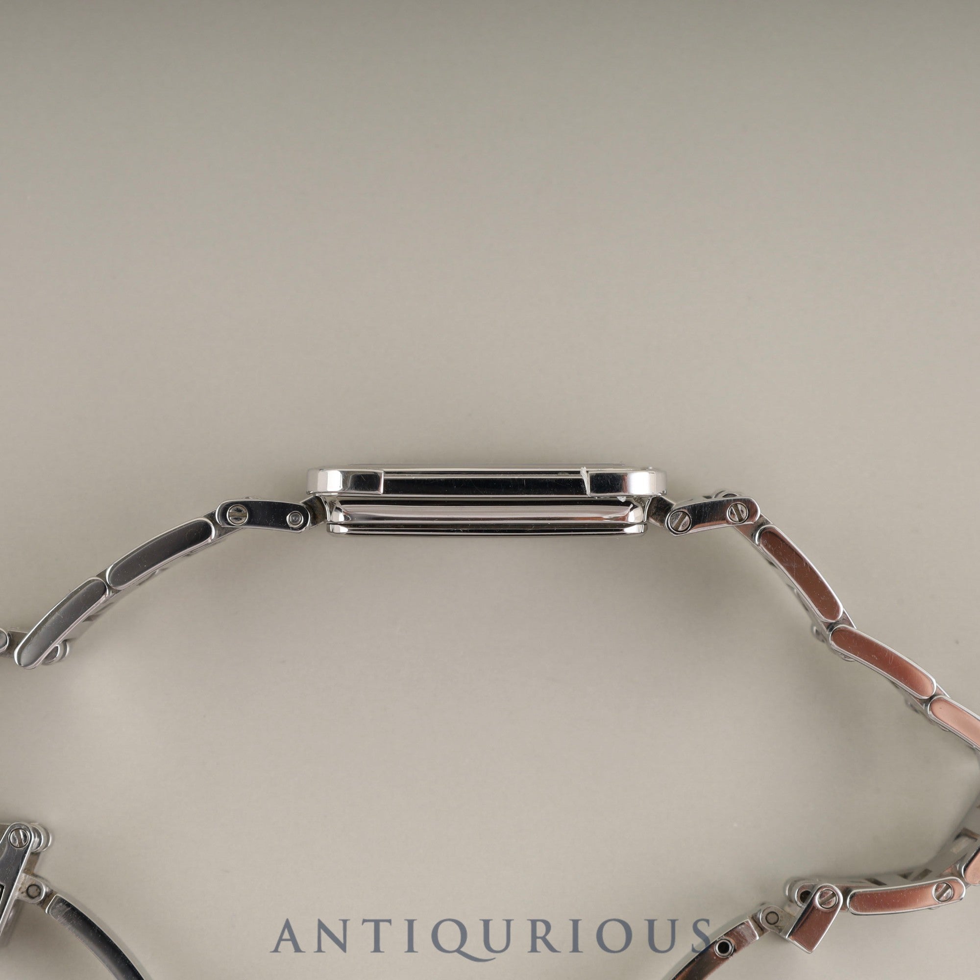 エルメス クロアジュール CR2.210 クォーツ Cal.976.001 SS SS ピンクシェル文字盤 箱 保証書(2013年)オーバーホール済み