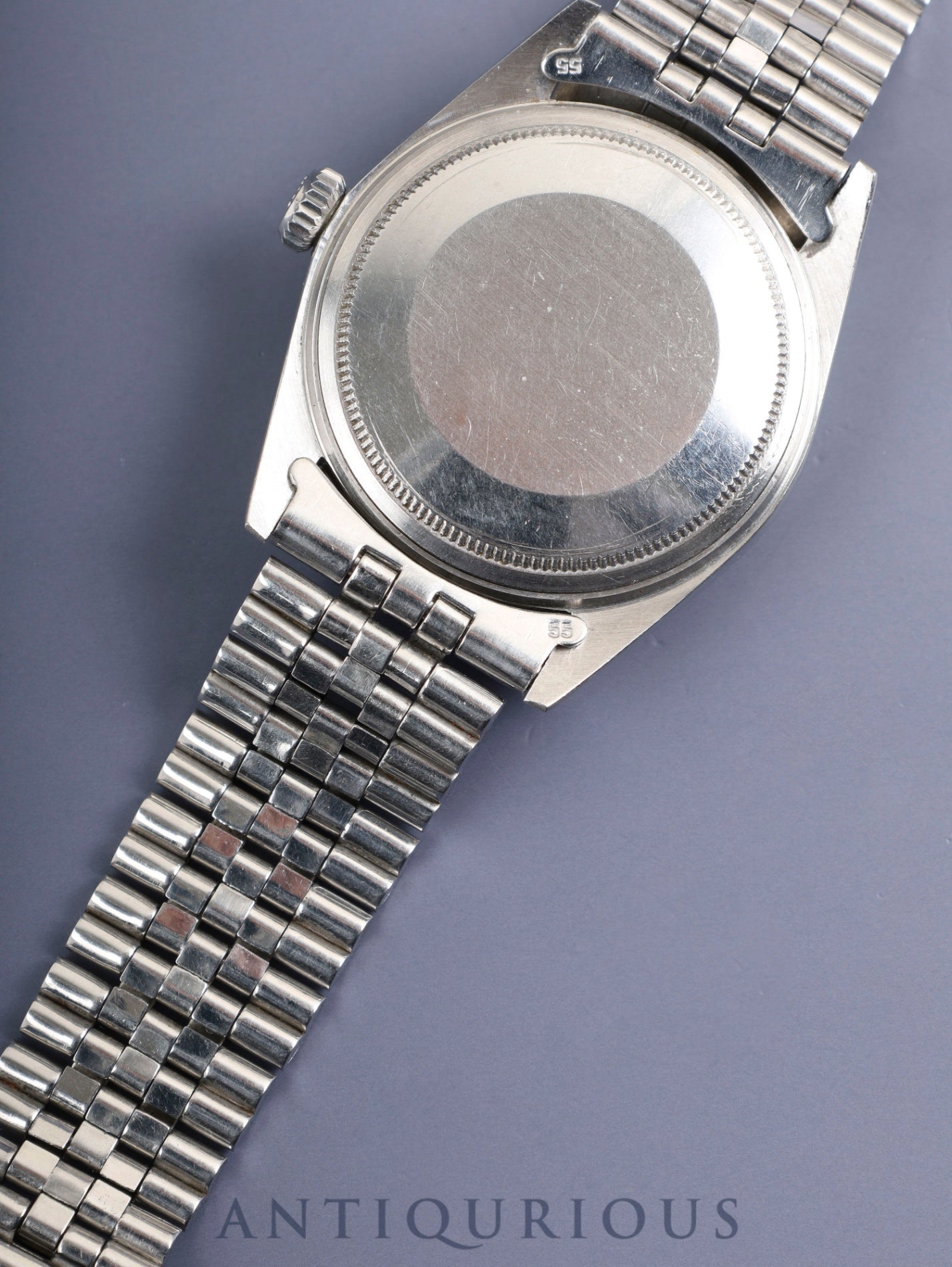 Rolex Datejust 1601 Automatic Caliber 1570 Stainless Steel/White Steel Silver Dial No. 29 (1969) Overhauled