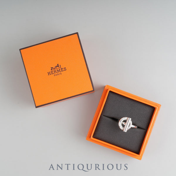 Hermes Echappé Ring, SV925, #56, Size 15.5, Box, 23 Years Engraved