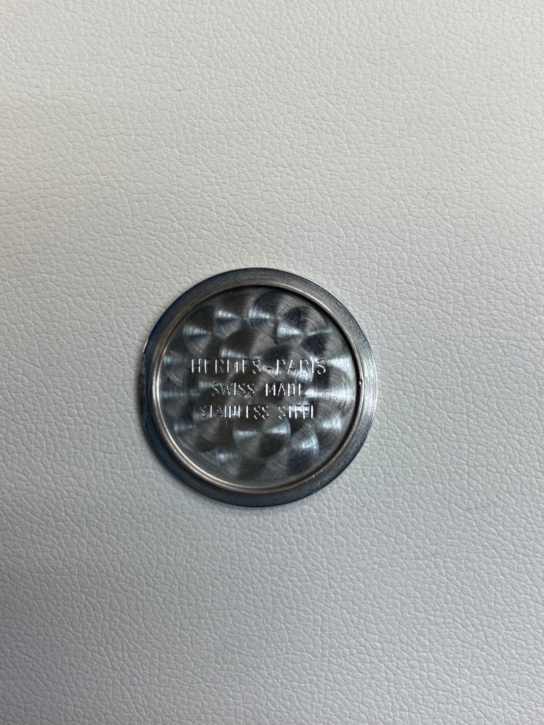 エルメス クリッパー CL4.220 クォーツ SS/GP アイボリー文字盤 24.0mm 保証書(無記名)オーバーホール済み