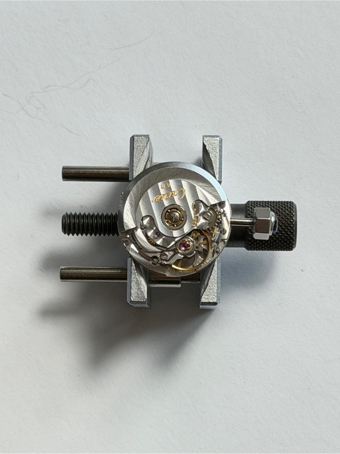 カルティエ サントス ガルベ SM W20054D6 / 2423 自動巻き Cal.077 SS SS シルバーギョーシェ文字盤(SWISS MADE表記)オーバーホール済み