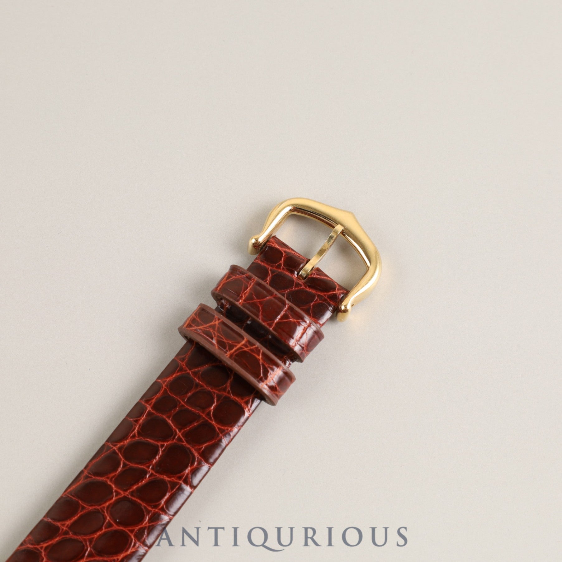 Cartier Must Tank SM 1613 Quartz Cal.057 SV925 Leather Genuine Buckle (GP) Ivory Dial Box Warranty (1996) Overhauled