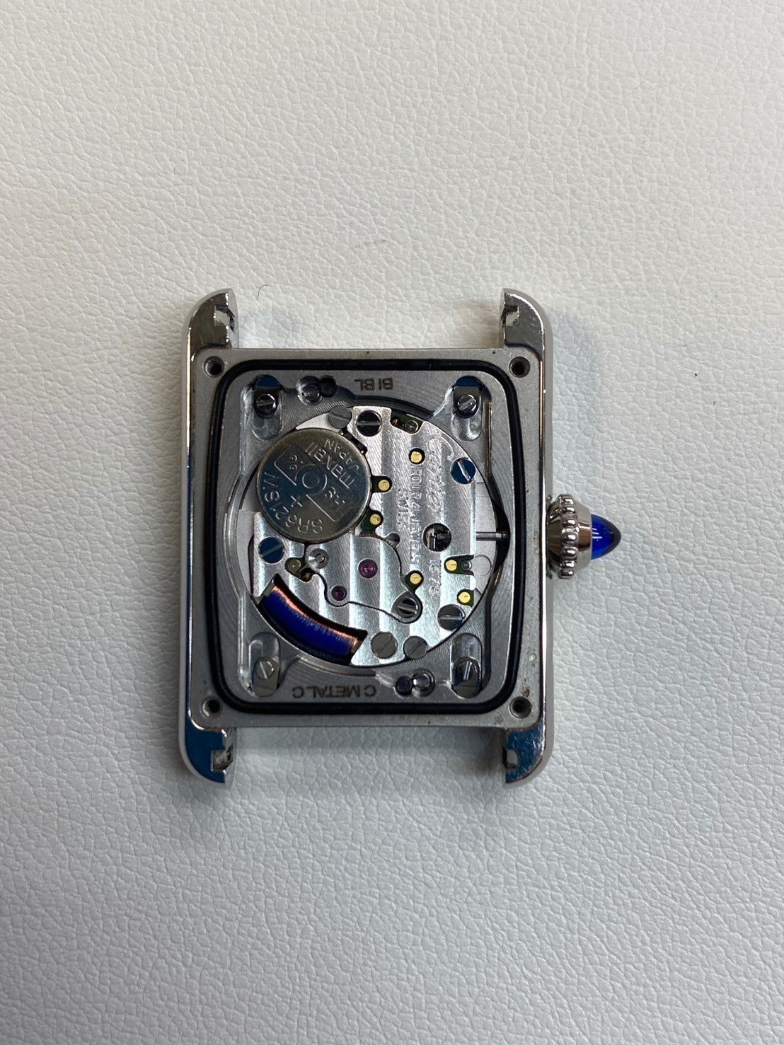 カルティエ タンクマスト SM WSTA0060 / 4367 クォーツ Cal.157S SS 革 純正尾錠(SS) シルバーローマン文字盤 オーバーホール済み