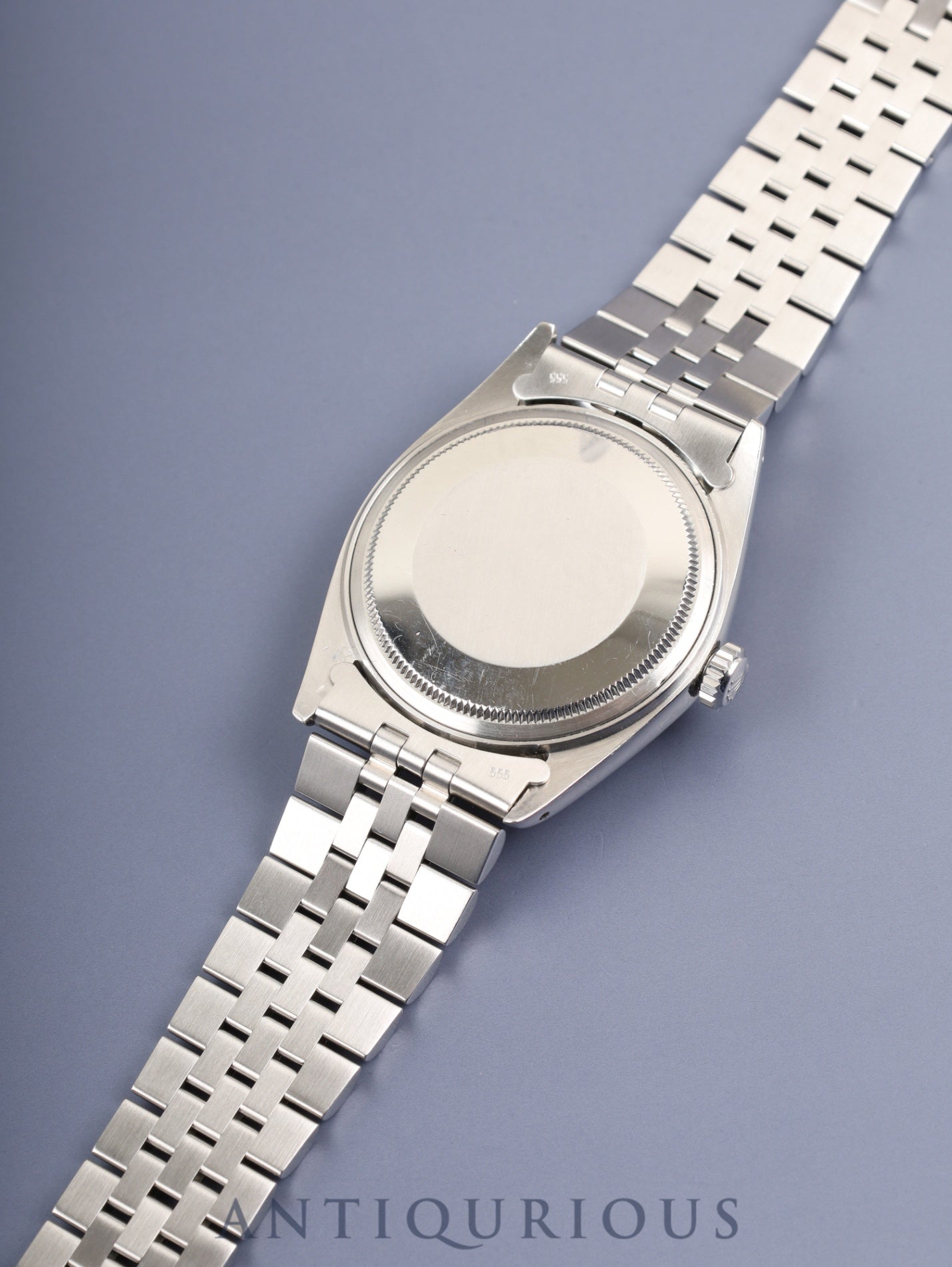 ロレックス デイトジャスト 1603 自動巻き Cal.1570 SS/SS SS グレー文字盤 3番(1972年)保証書 冊子 オーバーホール済み