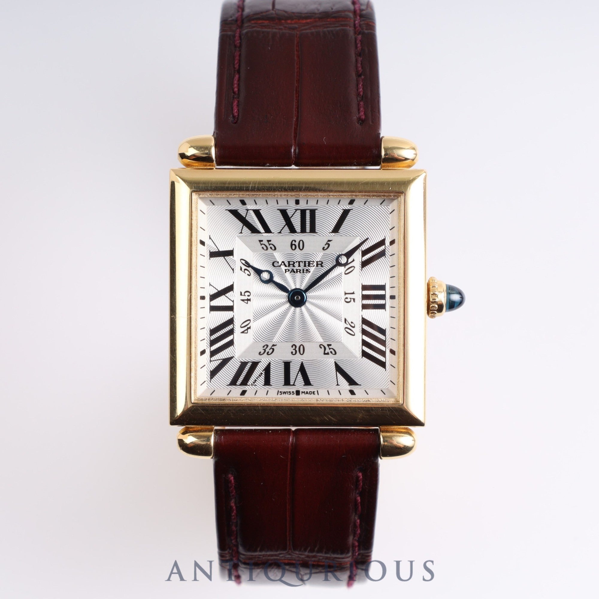 Cartier Tank Obu LM W1527551 2380 Box Warranty Card