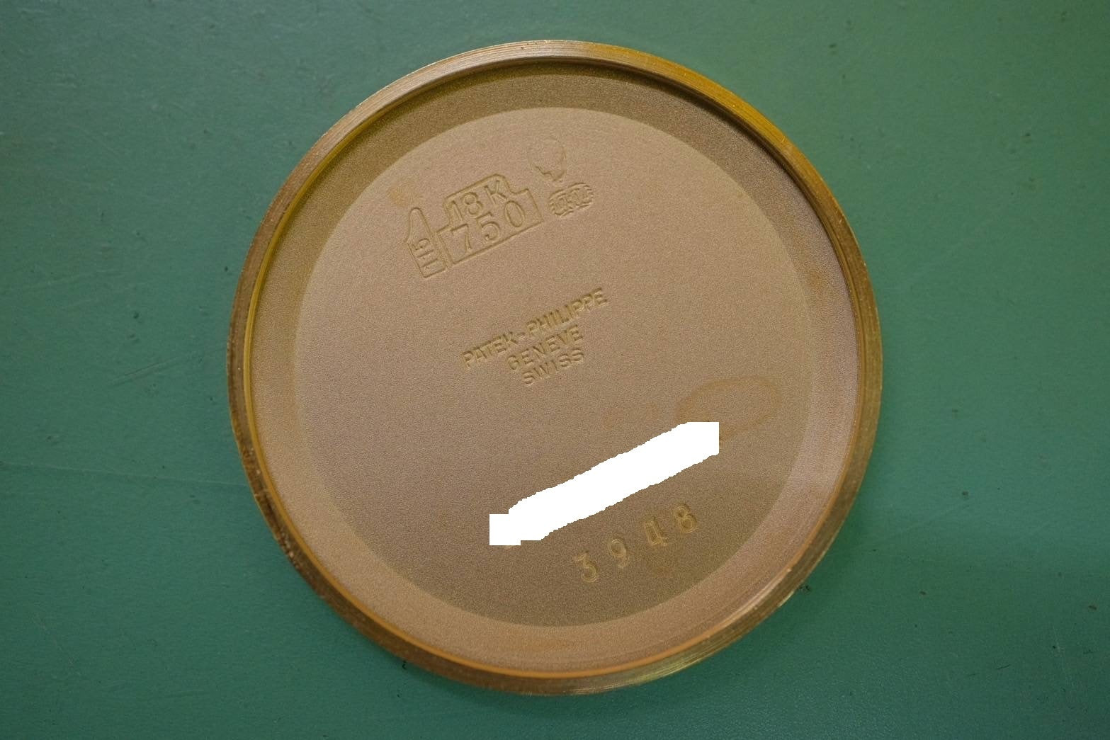 パテック・フィリップ ゴールデンエリプス 3948J 手巻き Cal.215 750 革 純正尾錠(750)ホワイトローマン文字盤 箱 タグ