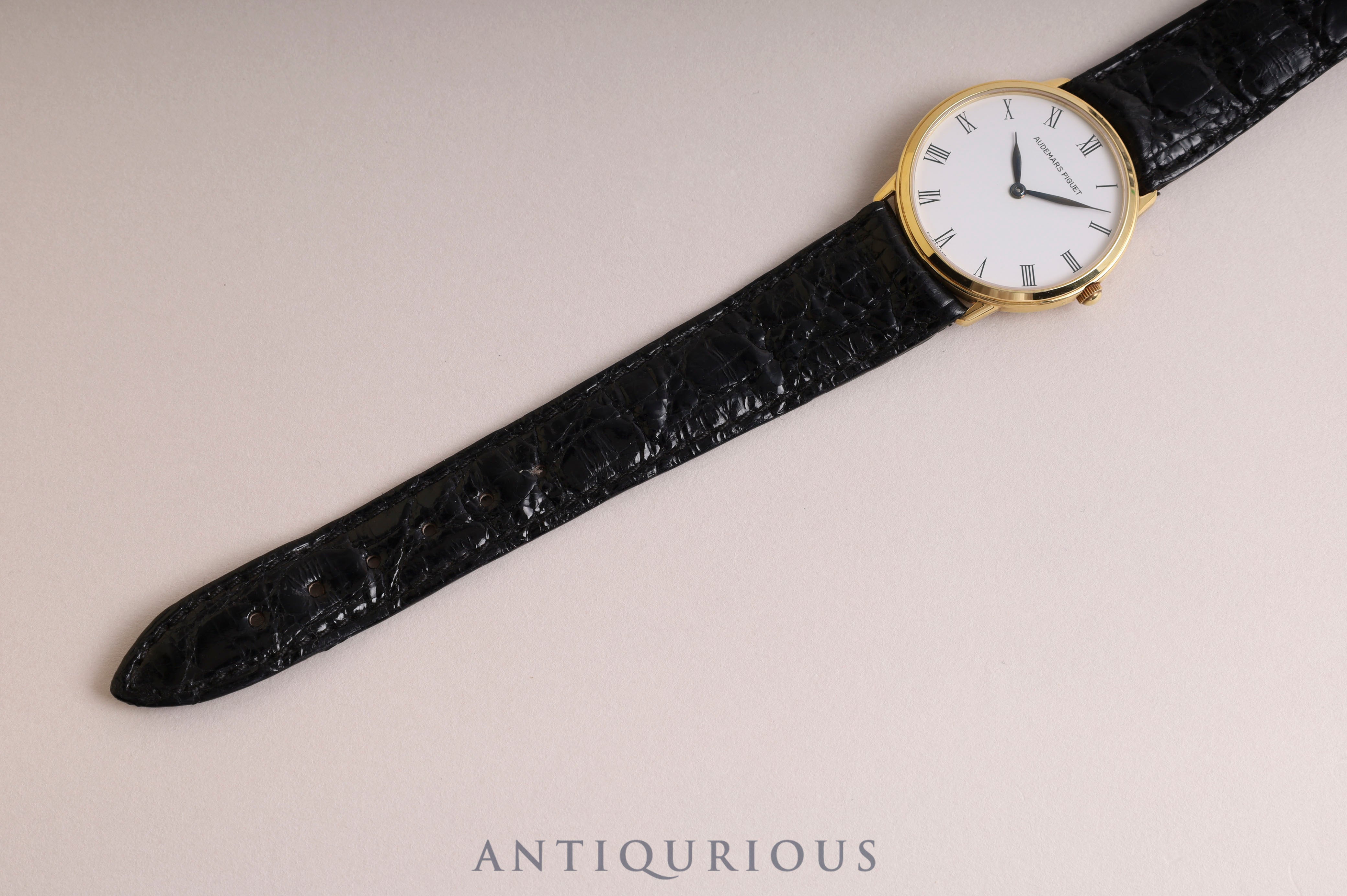 Audemars Piguet YG case white dial