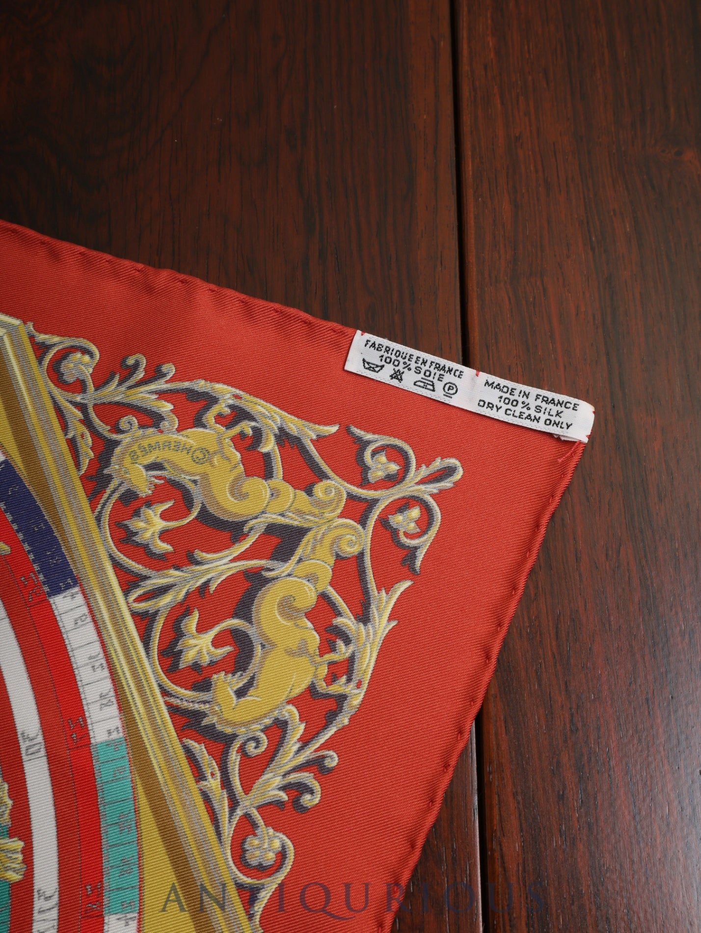 Hermes Scarf Carre 45 ET HORE Astrology SILK 100%