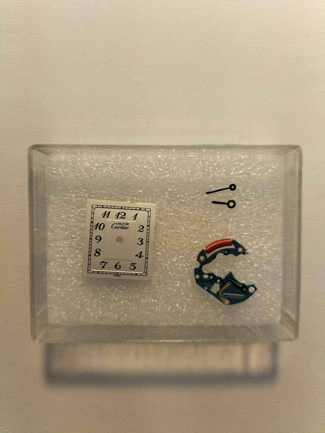 カルティエ マストタンク SM 5057001 クォーツ Cal.057 SV925 革 純正Dバックル(GP) アラビア文字盤 1982年頃~1995年頃 箱 保証書 オーバーホール済み