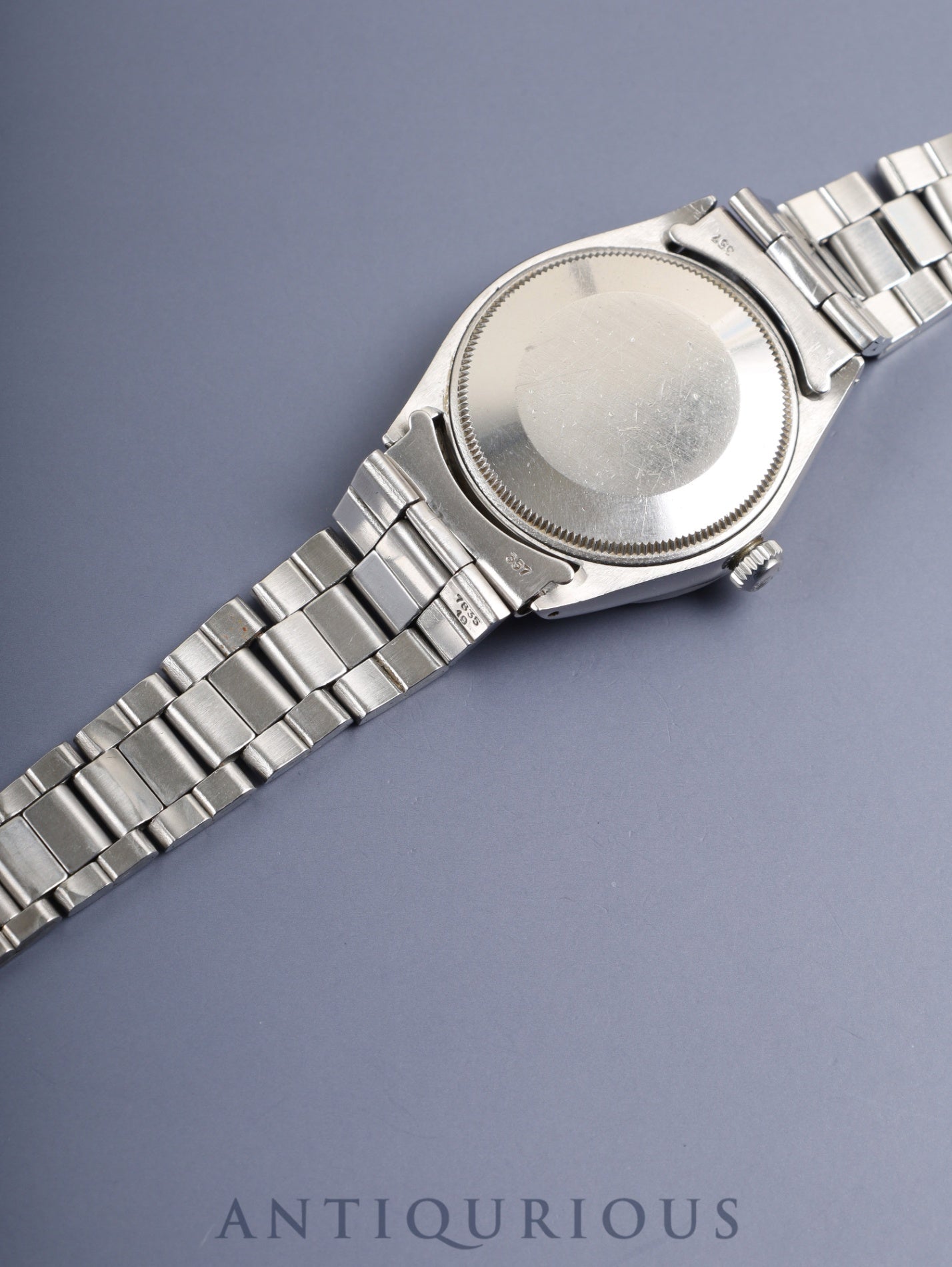 ロレックス オイスターパーペチュアル 1007 自動巻き Cal.1570 SS SS シルバー文字盤 29番台(1970年) オーバーホール済み