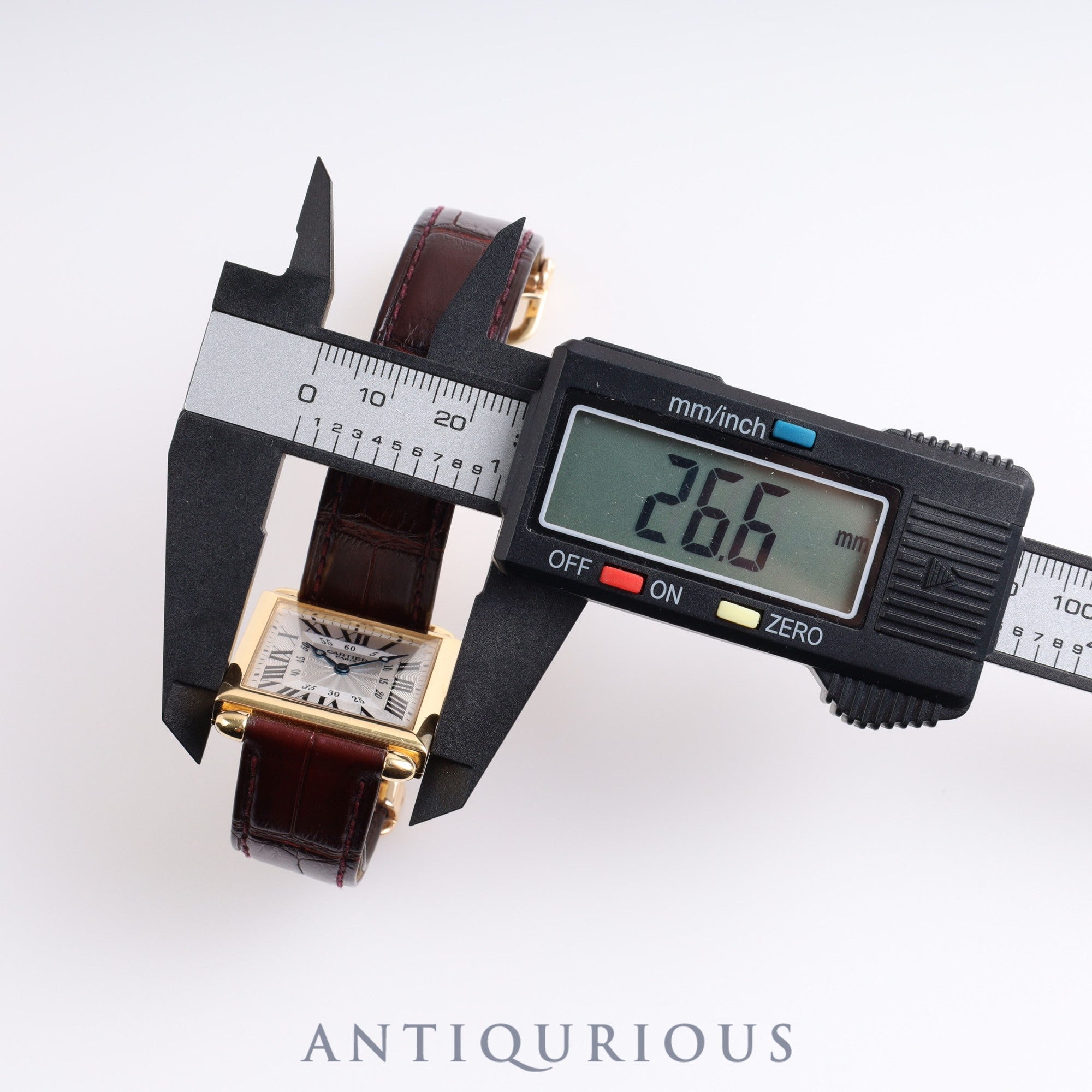Cartier Tank Obu LM W1527551 2380 Box Warranty Card