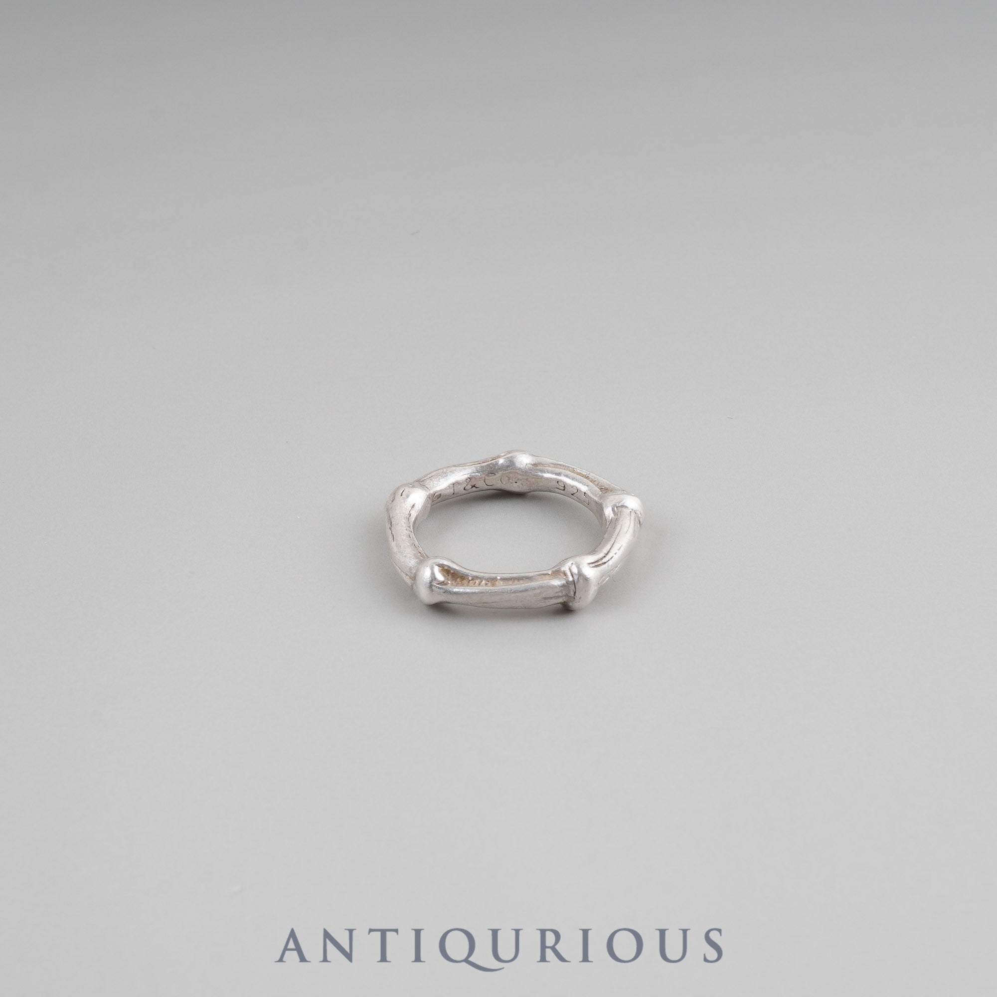 Tiffany Bamboo Ring, SV925, Approx. Size 10