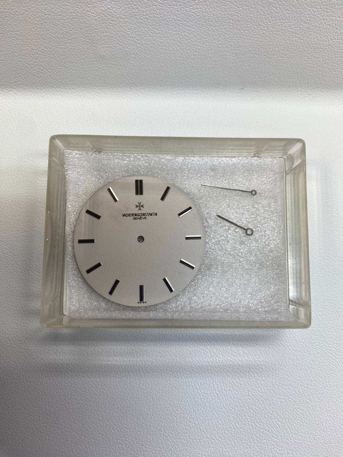 Vacheron Constantin Round 34010 Manual winding Cal.K1014 SS Genuine leather strap Genuine buckle (SS) Silver dial 35.0mm 1970s Overhauled