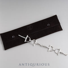 エルメス ブレスレット ホースビット ヴィンテージ SV ケース 修理明細書(印刷)※エルメスにてパーツ修理済み