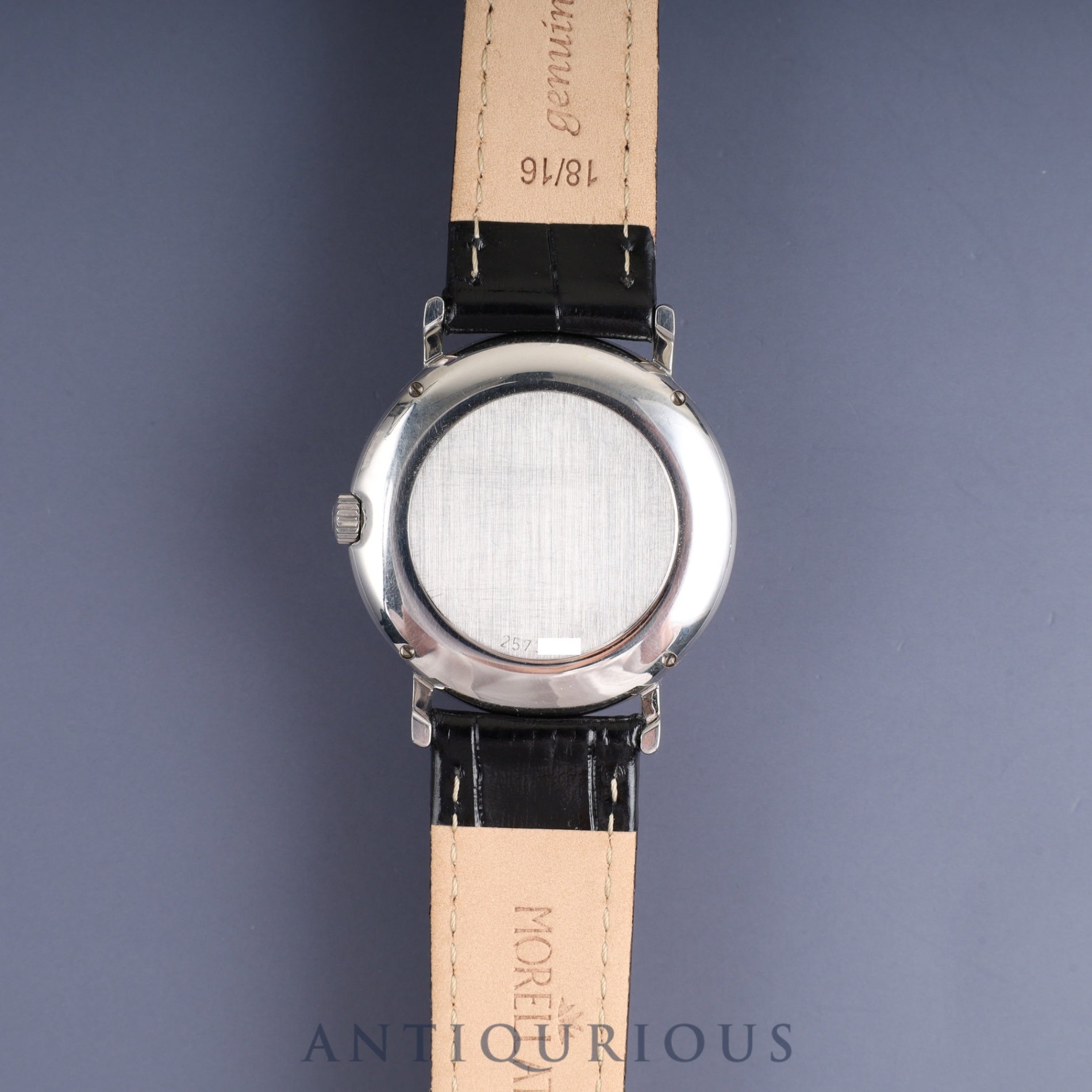 アイダブリュシー ポートフィノ 3513 1 自動巻き Cal.37521 SS 革 純正尾錠(SS) ホワイト文字盤 オーバーホール済み IWC