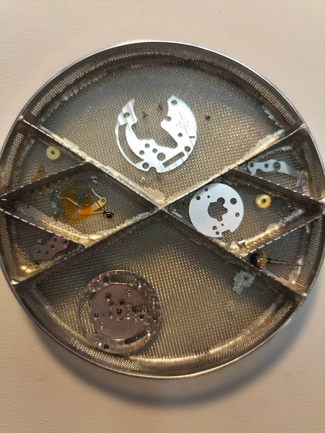 カルティエ マストタンク LM 1615 クォーツ Cal.90 SV925 革 純正Dバックル(GP) オパラン文字盤 オーバーホール済み