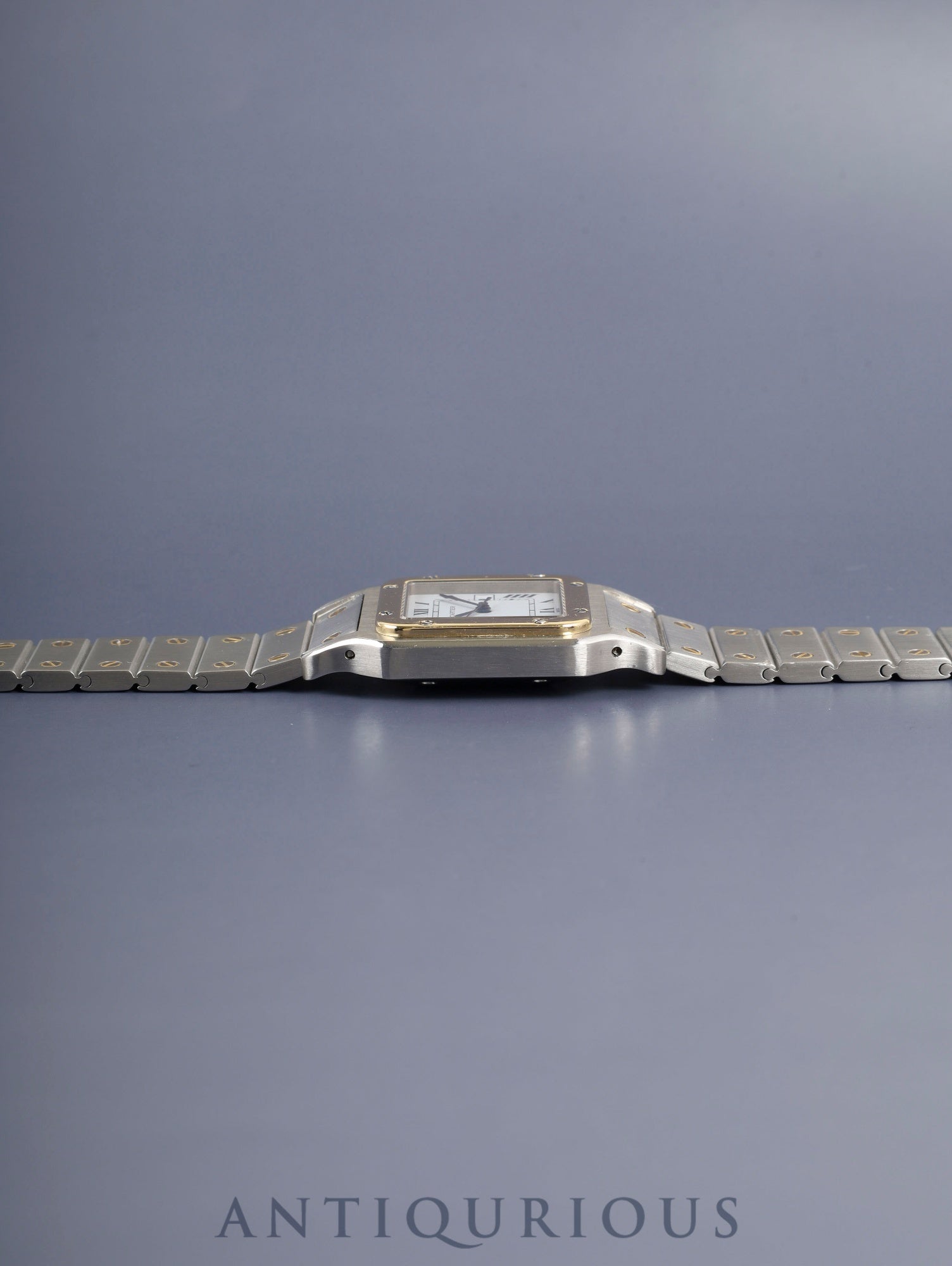 カルティエ サントス カレ LM 2961 自動巻き Cal.2671 SS/YG SS/YG ホワイトローマン文字盤(SWISS表記)オーバーホール済み