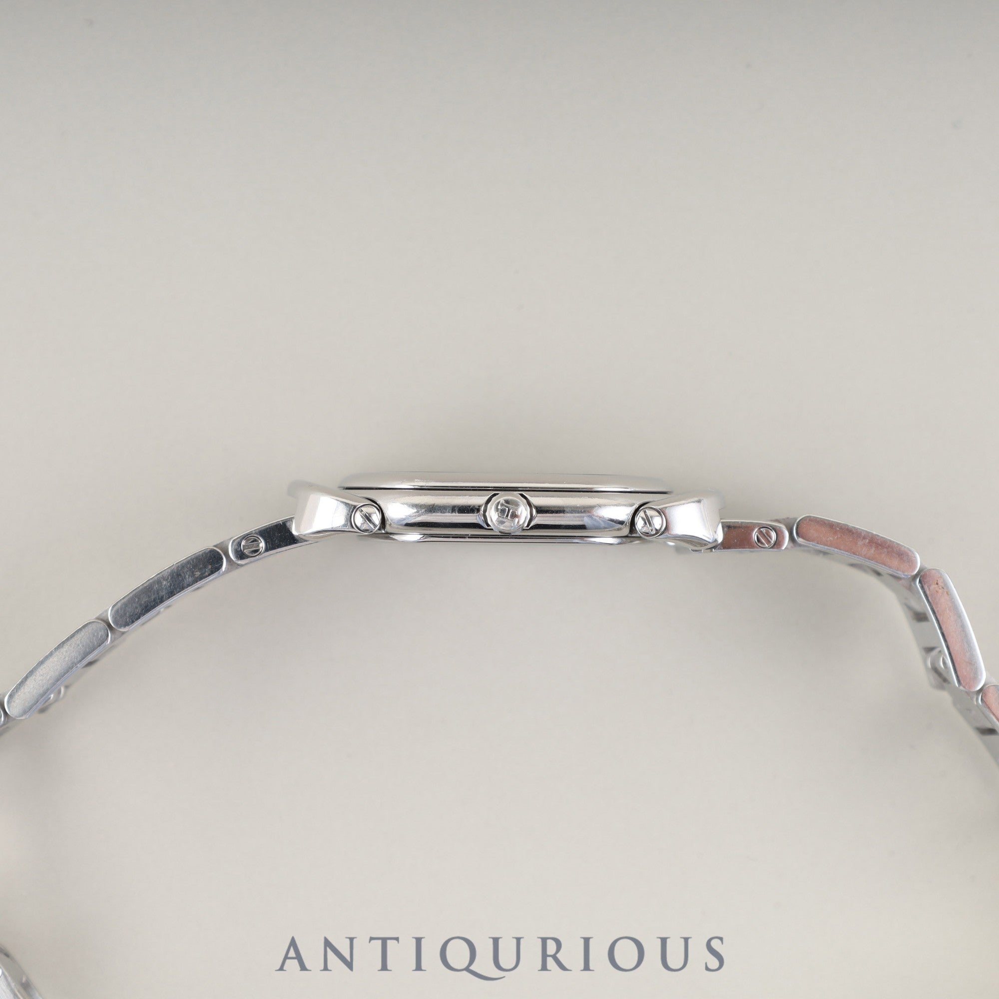 エルメス ラリー RA1.210 クォーツ Cal.976.001 SS SS グレー文字盤 オーバーホール済み