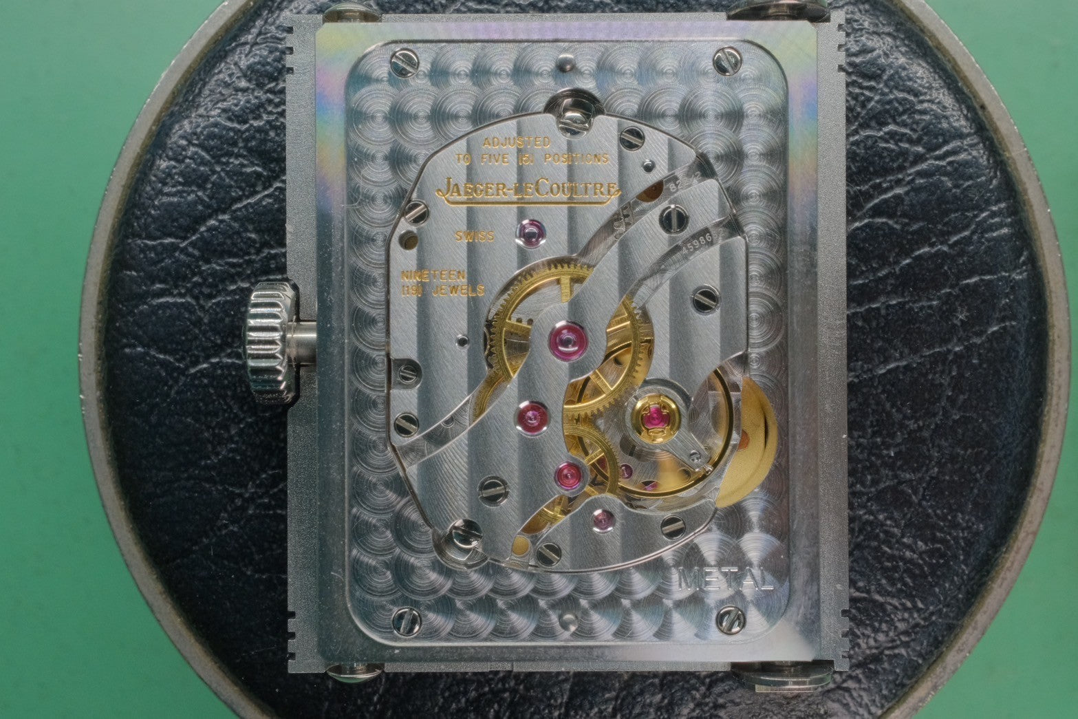 Jaeger-LeCoultre Reverso Tribute Small Second Q397848J / 214.8.62 Manual winding Cal.822/2 SS Genuine leather strap Genuine buckle (SS) Blue dial Box Overhauled