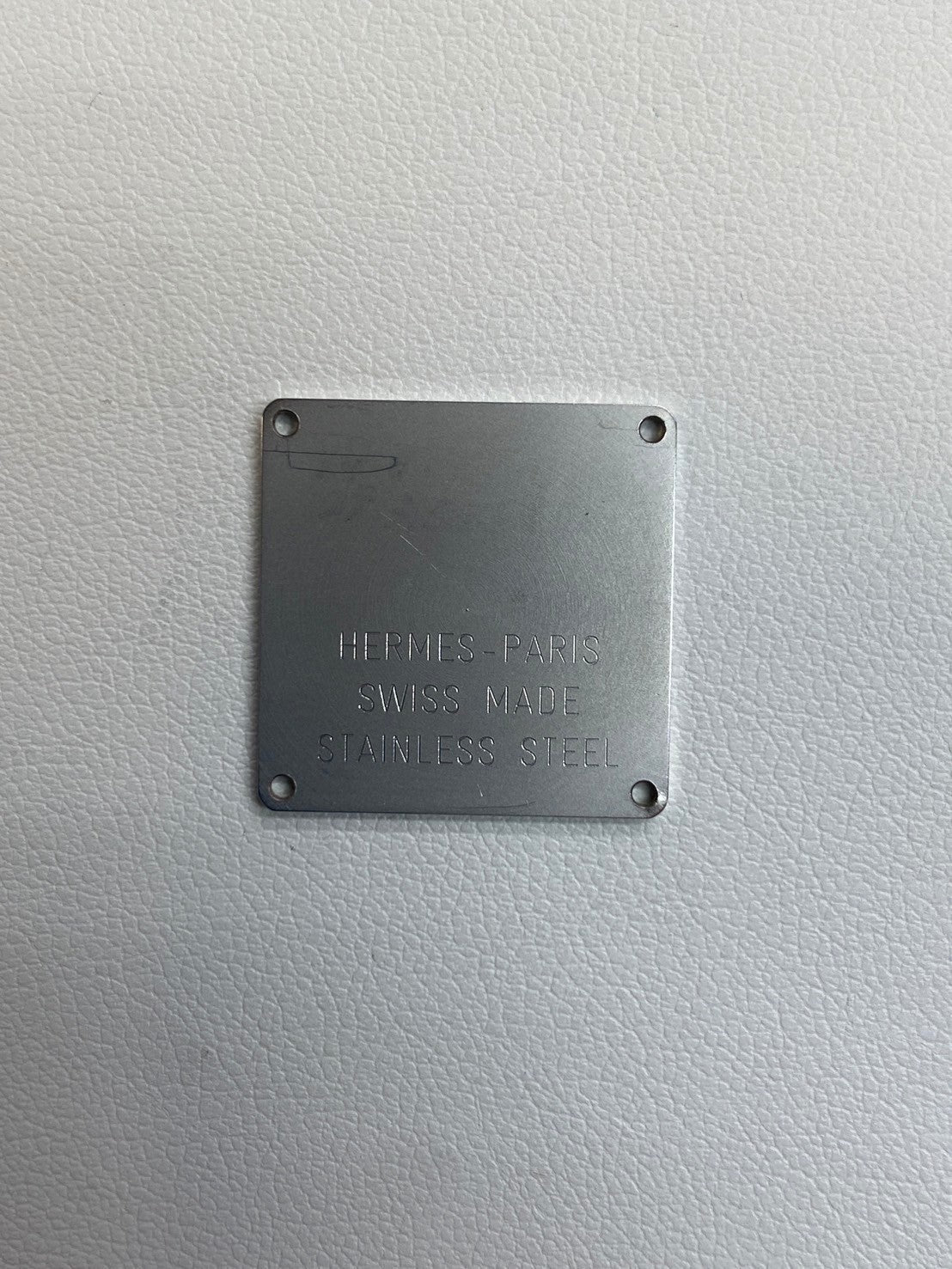 Hermes H Watch HH1.210 Quartz Cal.901.001 SS Orange Dial Box Overhauled