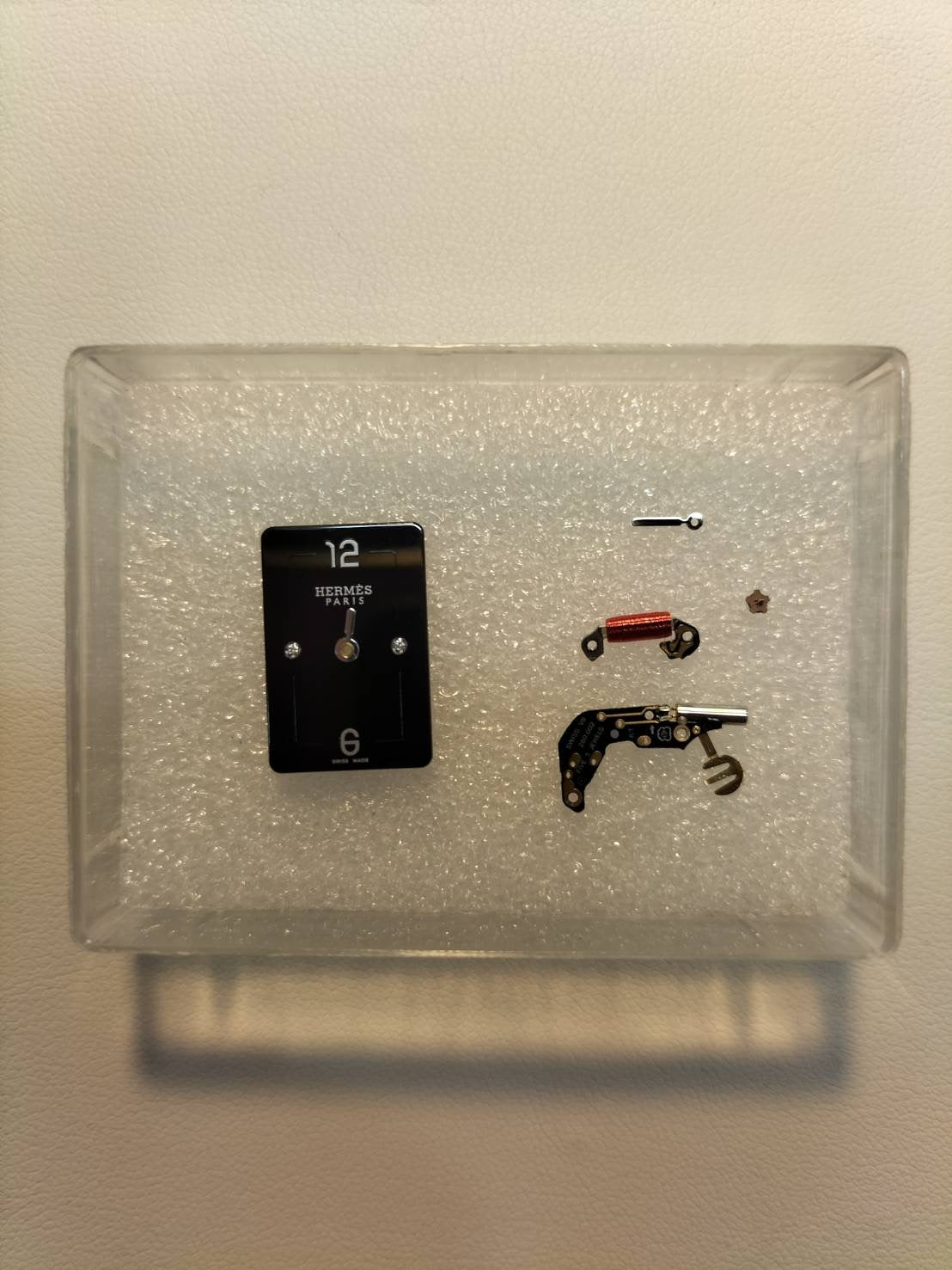 エルメス ナンタケット NA2.130 クォーツ SS 純正革ベルト(A刻印:2017年) 純正尾錠(SS) ブラック文字盤 ダイヤベゼル オーバーホール済み