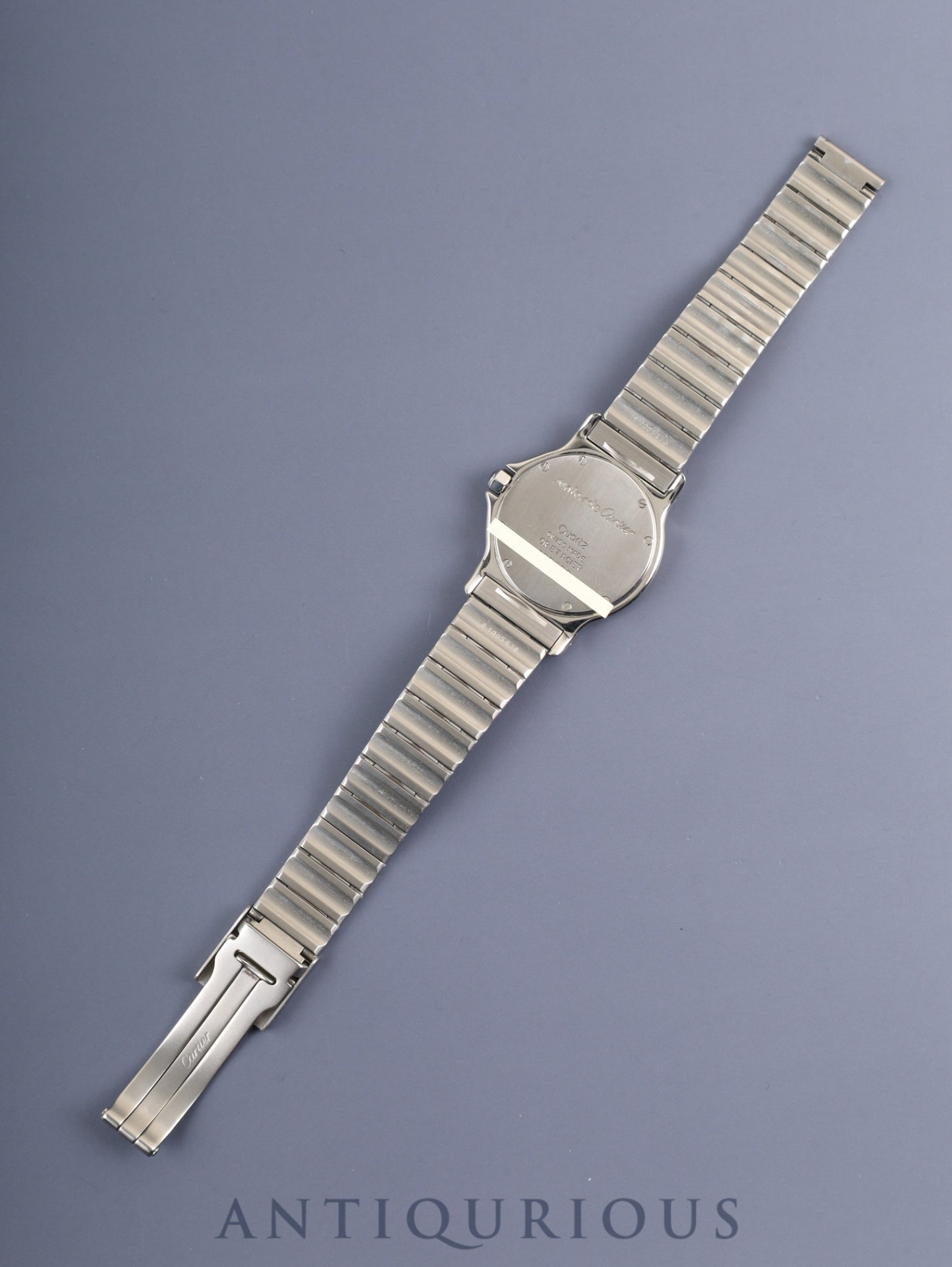 カルティエ サントス オクタゴン LM W2001583 / 187902 クォーツ Cal.87 SS/YG SS/YG アイボリーローマン文字盤(SWISS表記)オーバホール済み